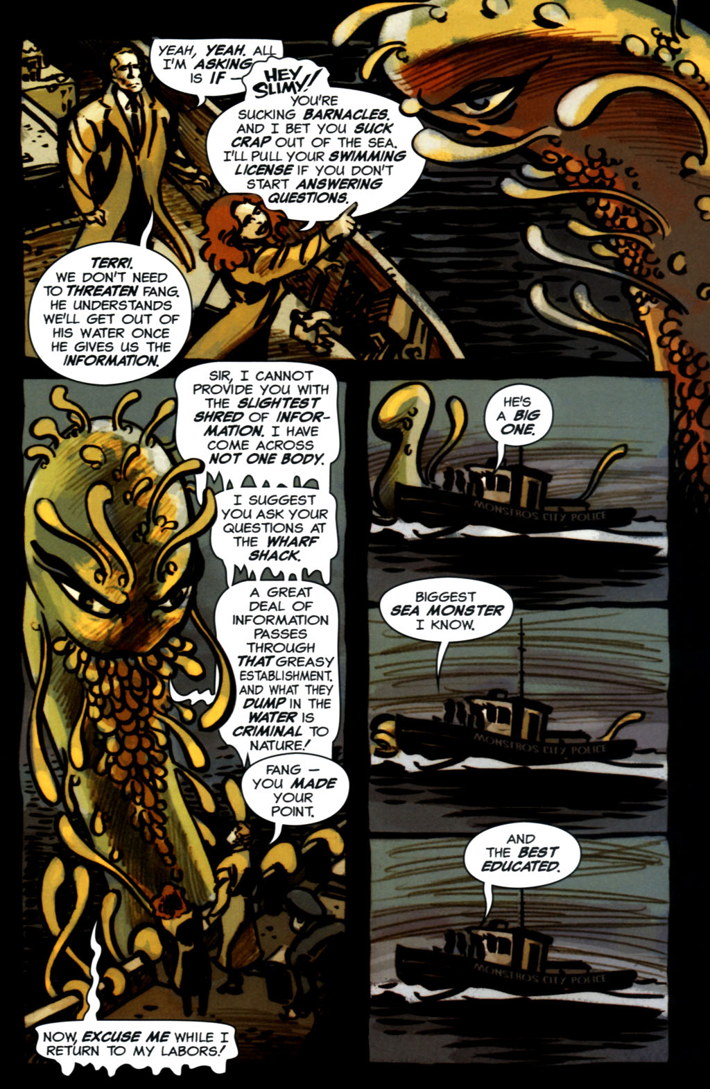 Read online Frankenstein Mobster comic -  Issue #3 - 7