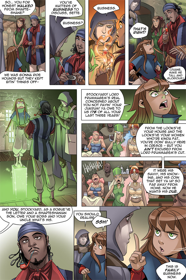 Read online Unsounded comic -  Issue #9 - 17