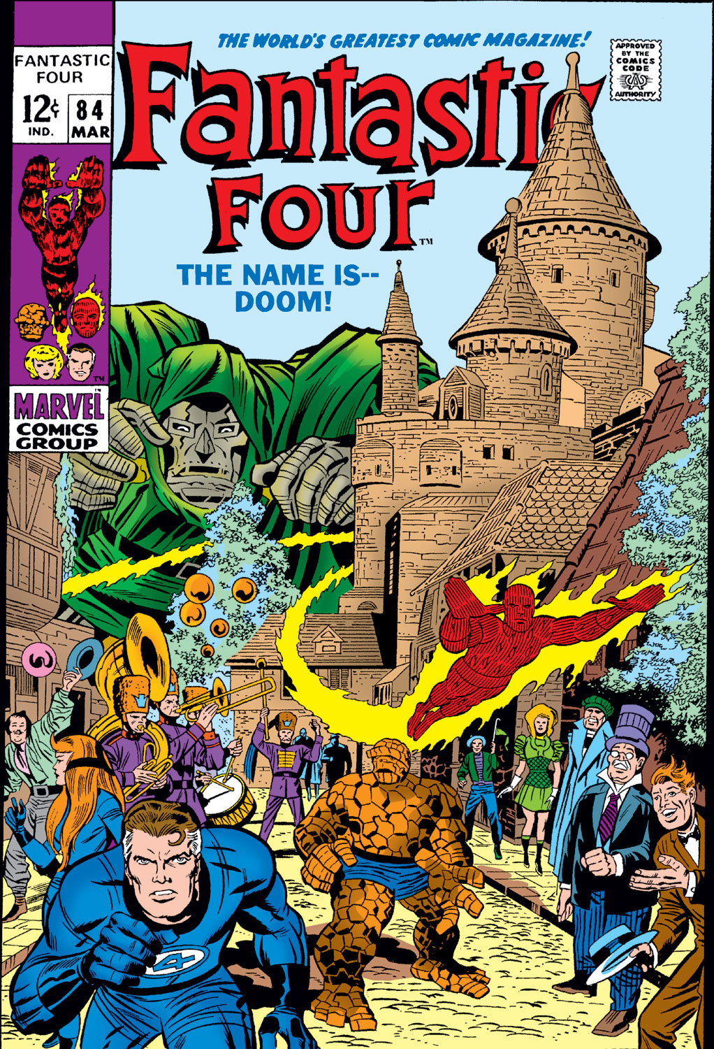 Read online Fantastic Four (1961) comic -  Issue #84 - 1