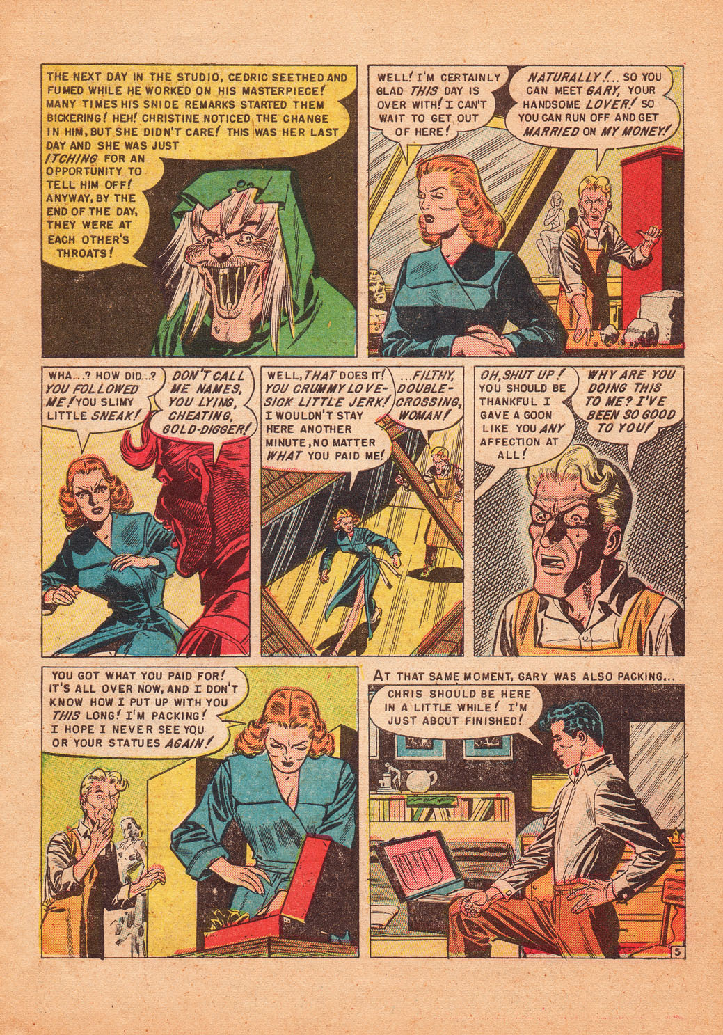 Read online The Vault of Horror (1950) comic -  Issue #27 - 8