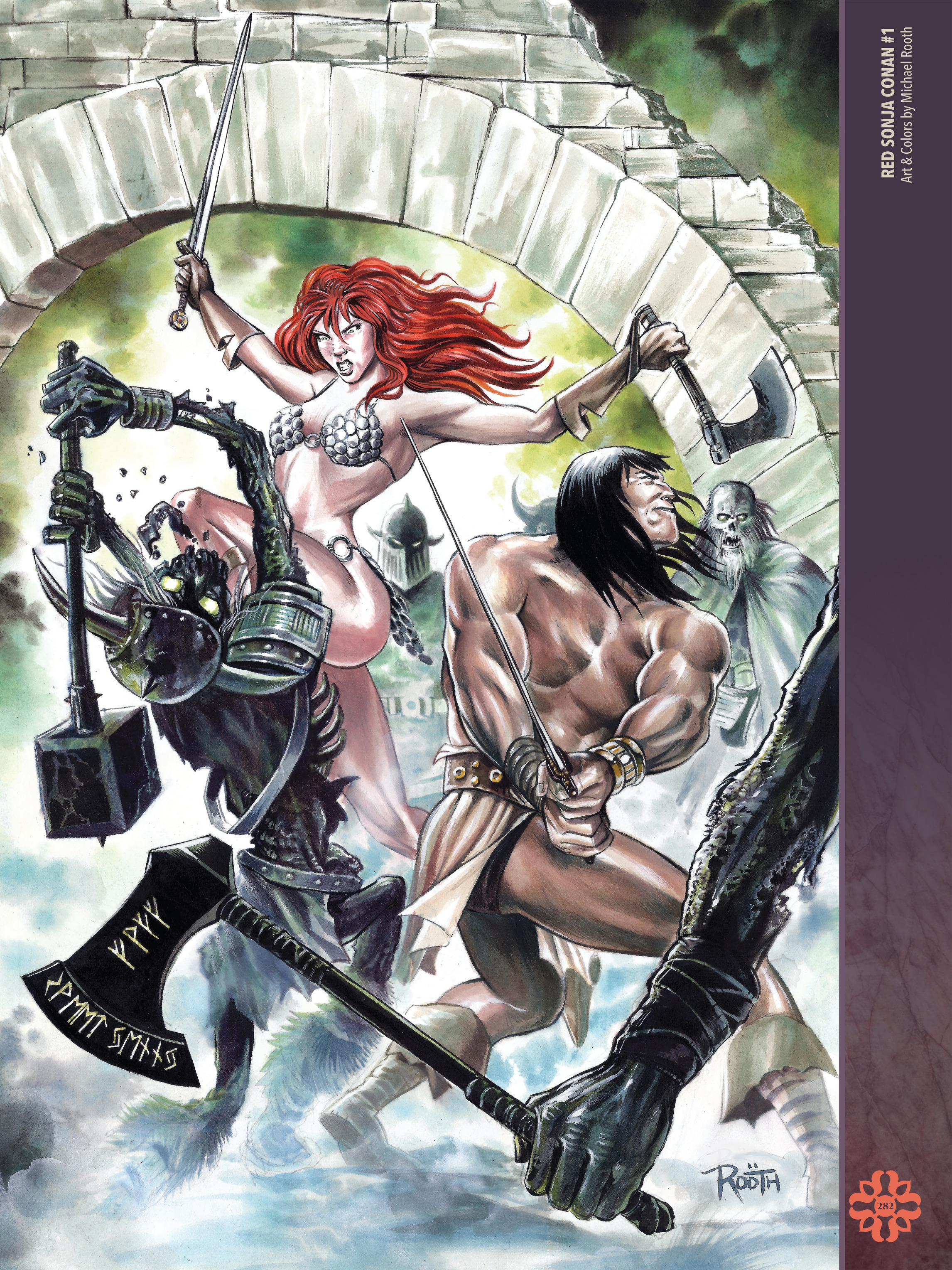 Read online The Art of Red Sonja comic -  Issue # TPB 2 (Part 3) - 83