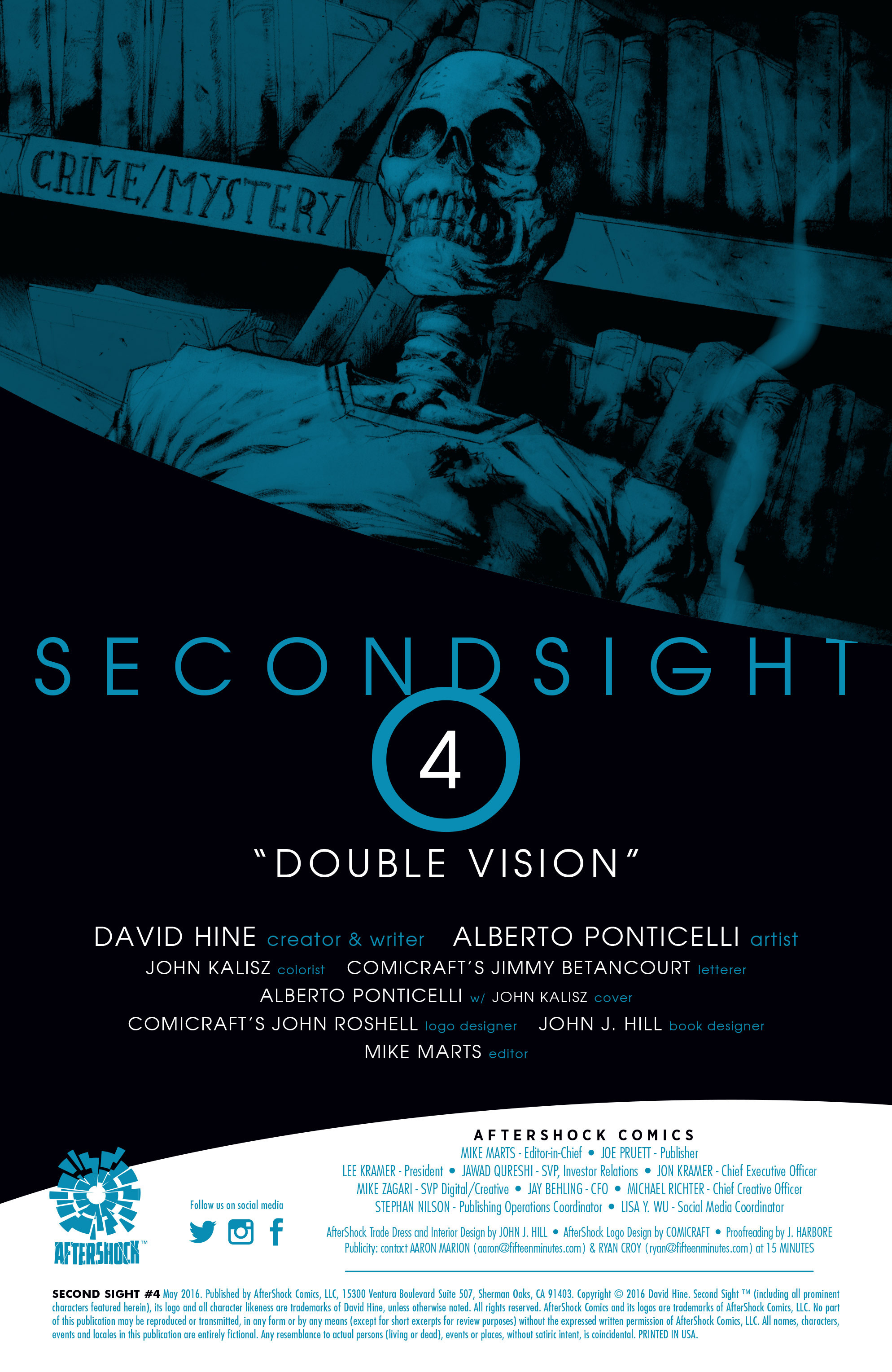 Read online Second Sight comic -  Issue #4 - 2