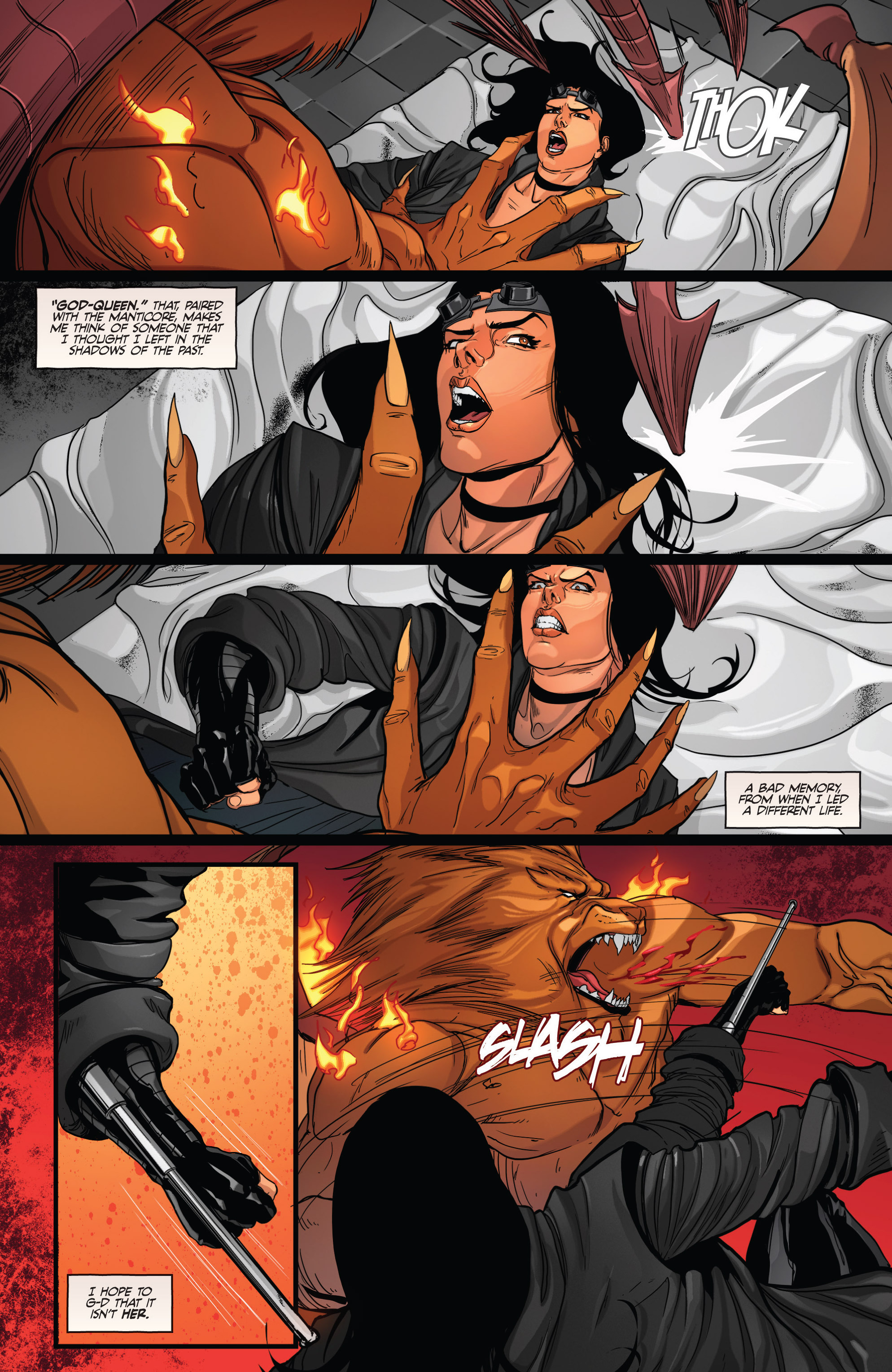 Read online Van Helsing vs The Mummy of Amun-Ra comic -  Issue #4 - 7