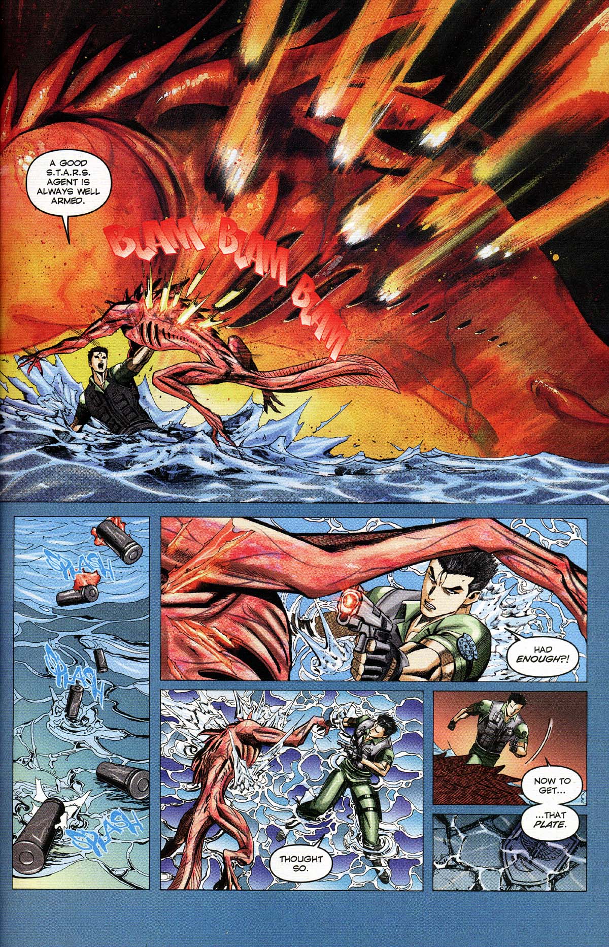 Read online Resident Evil Code: Veronica comic -  Issue #4 - 20