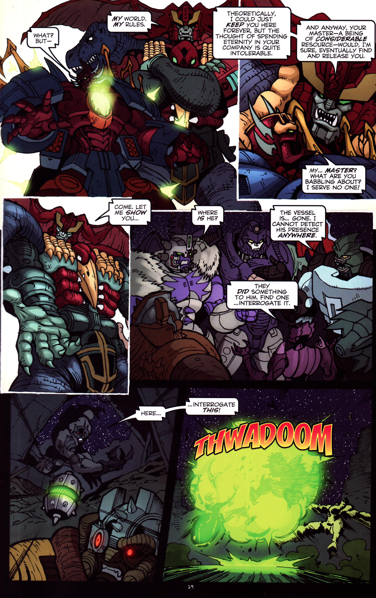 Read online Transformers: Beast Wars: The Ascending comic -  Issue #4 - 21