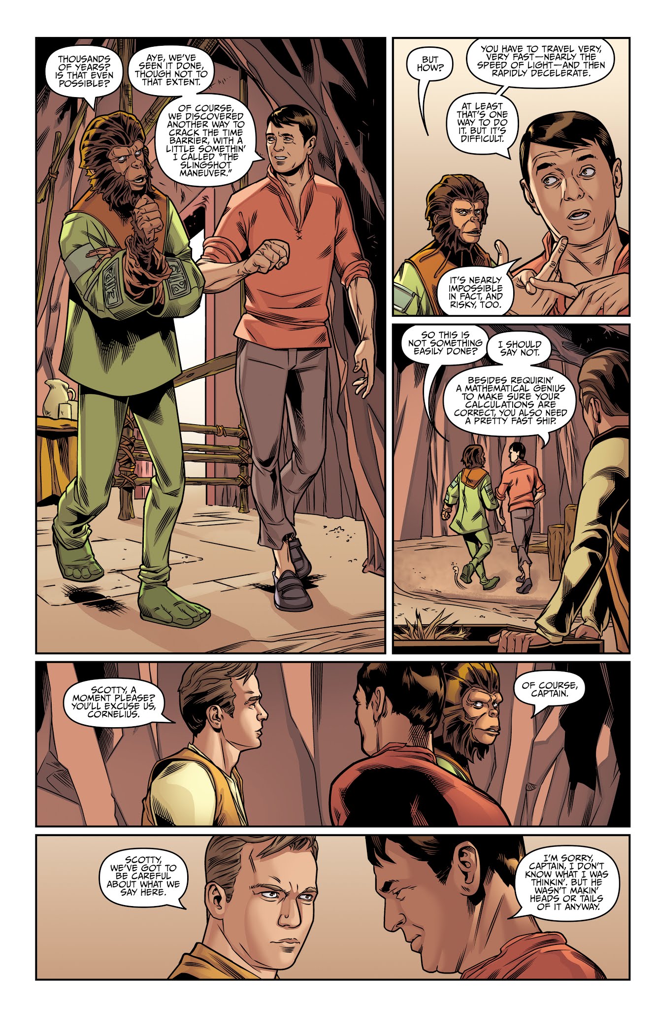Read online Star Trek/Planet of the Apes: The Primate Directive comic -  Issue # _TPB - 74