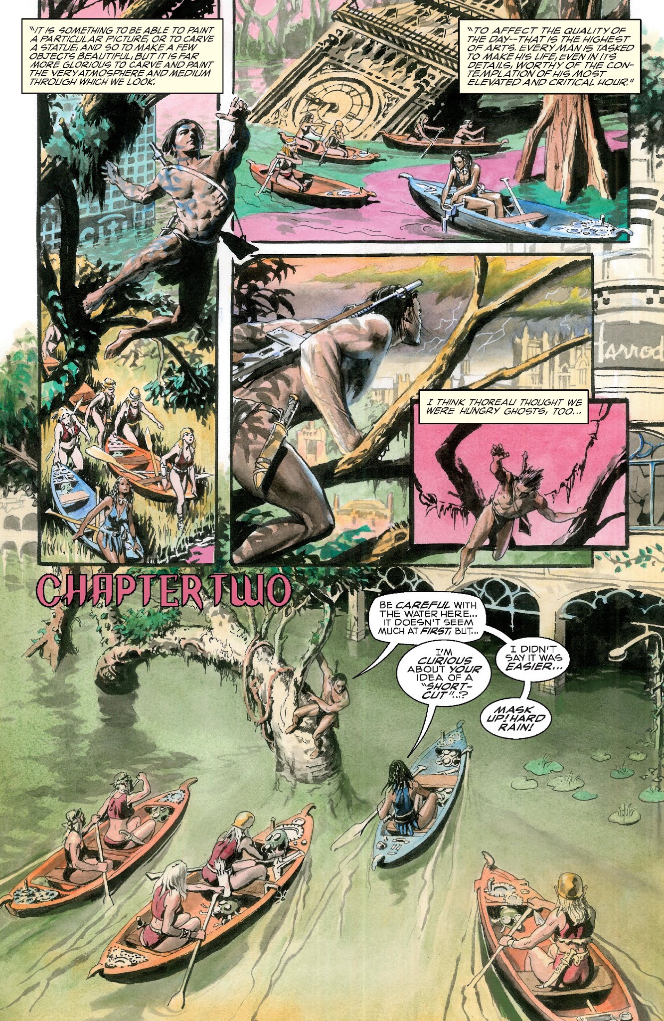 Read online The Once and Future Tarzan comic -  Issue # TPB - 14