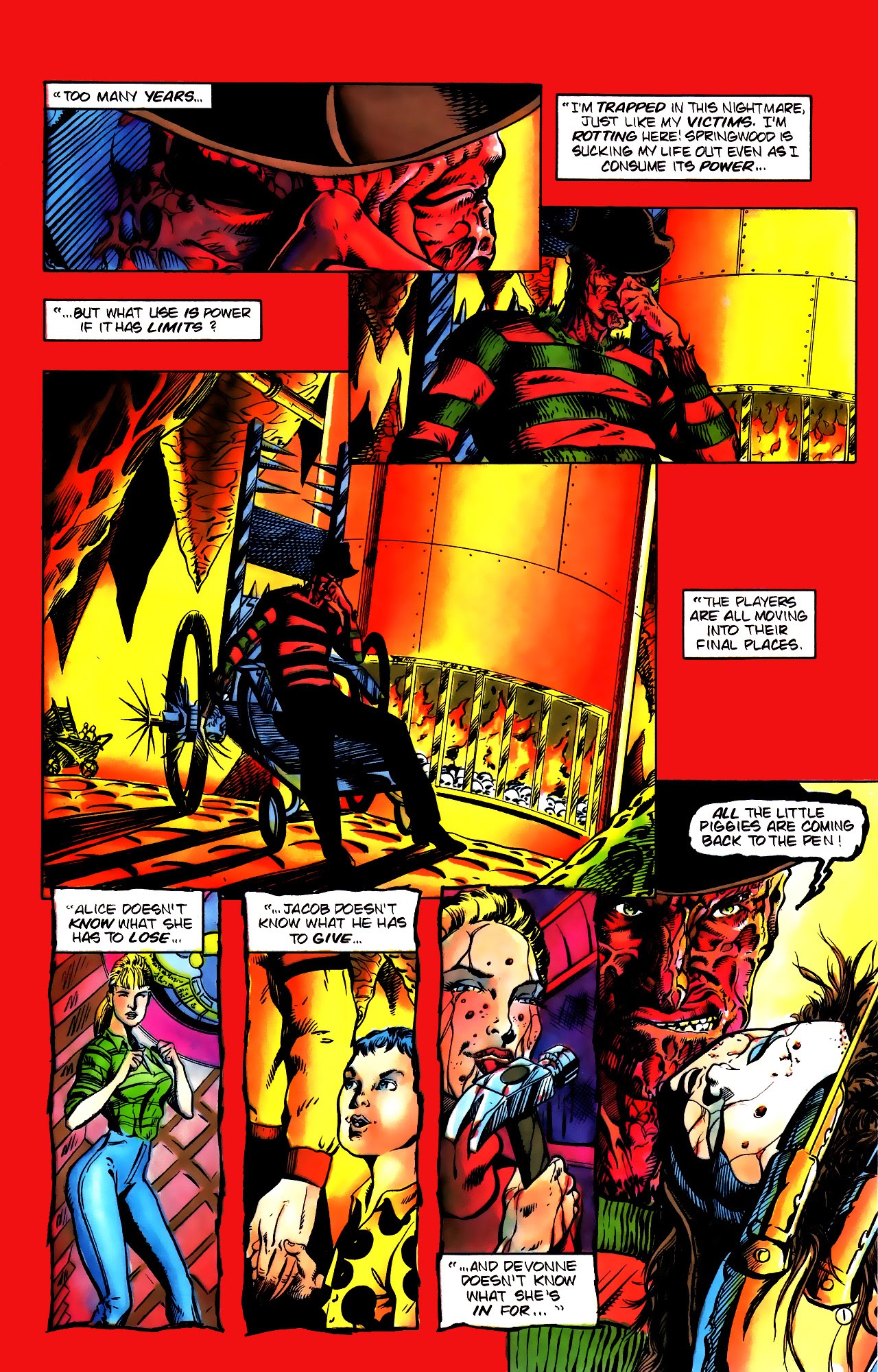 Read online Nightmares On Elm Street comic -  Issue #5 - 2