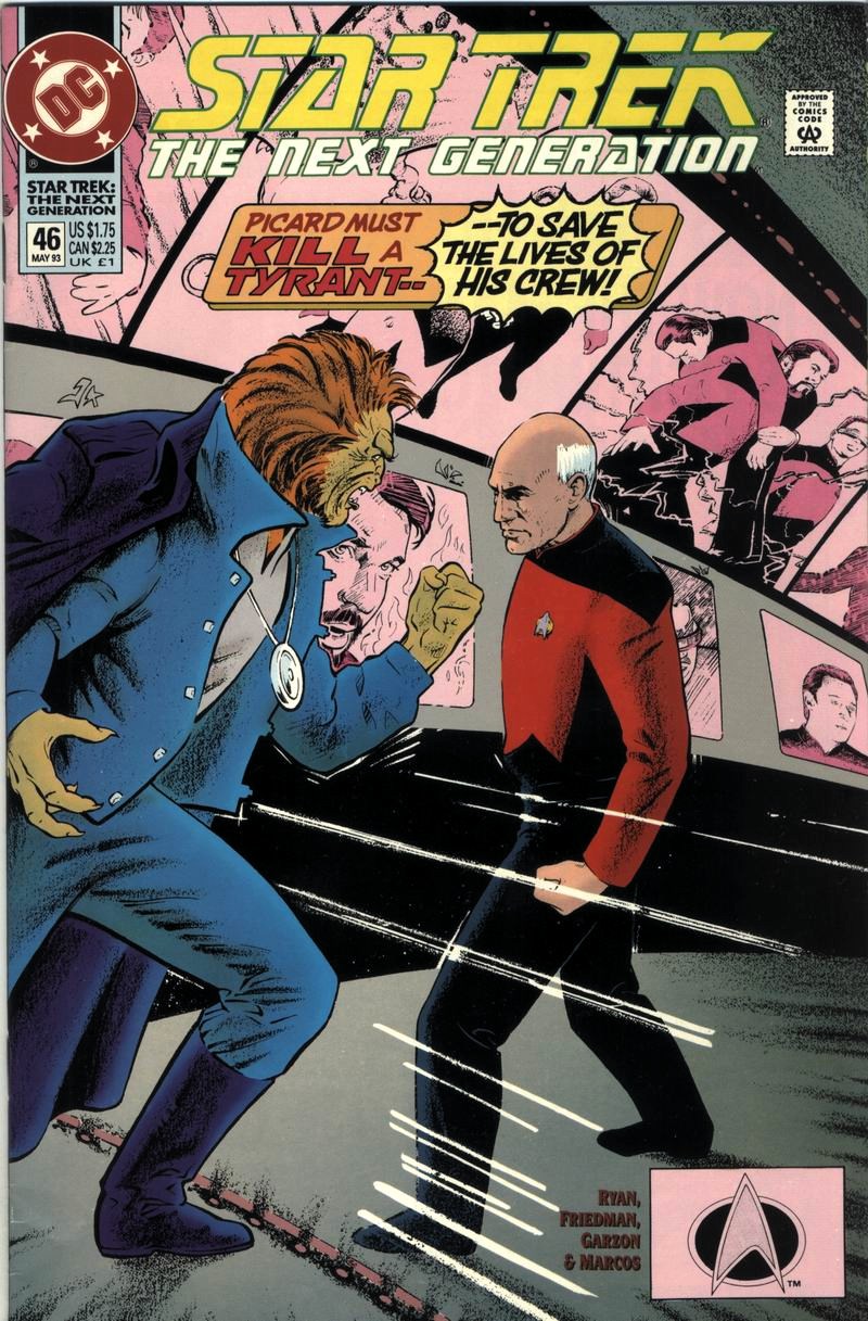 Read online Star Trek: The Next Generation (1989) comic -  Issue #46 - 1