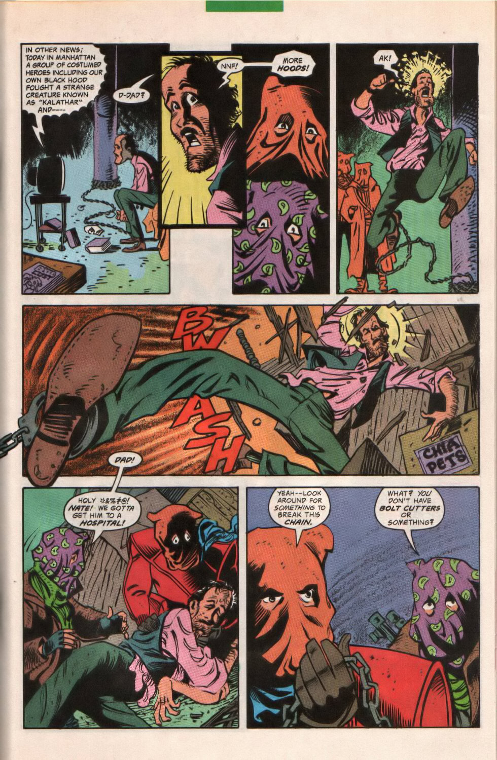 Read online The Black Hood (1991) comic -  Issue #8 - 19