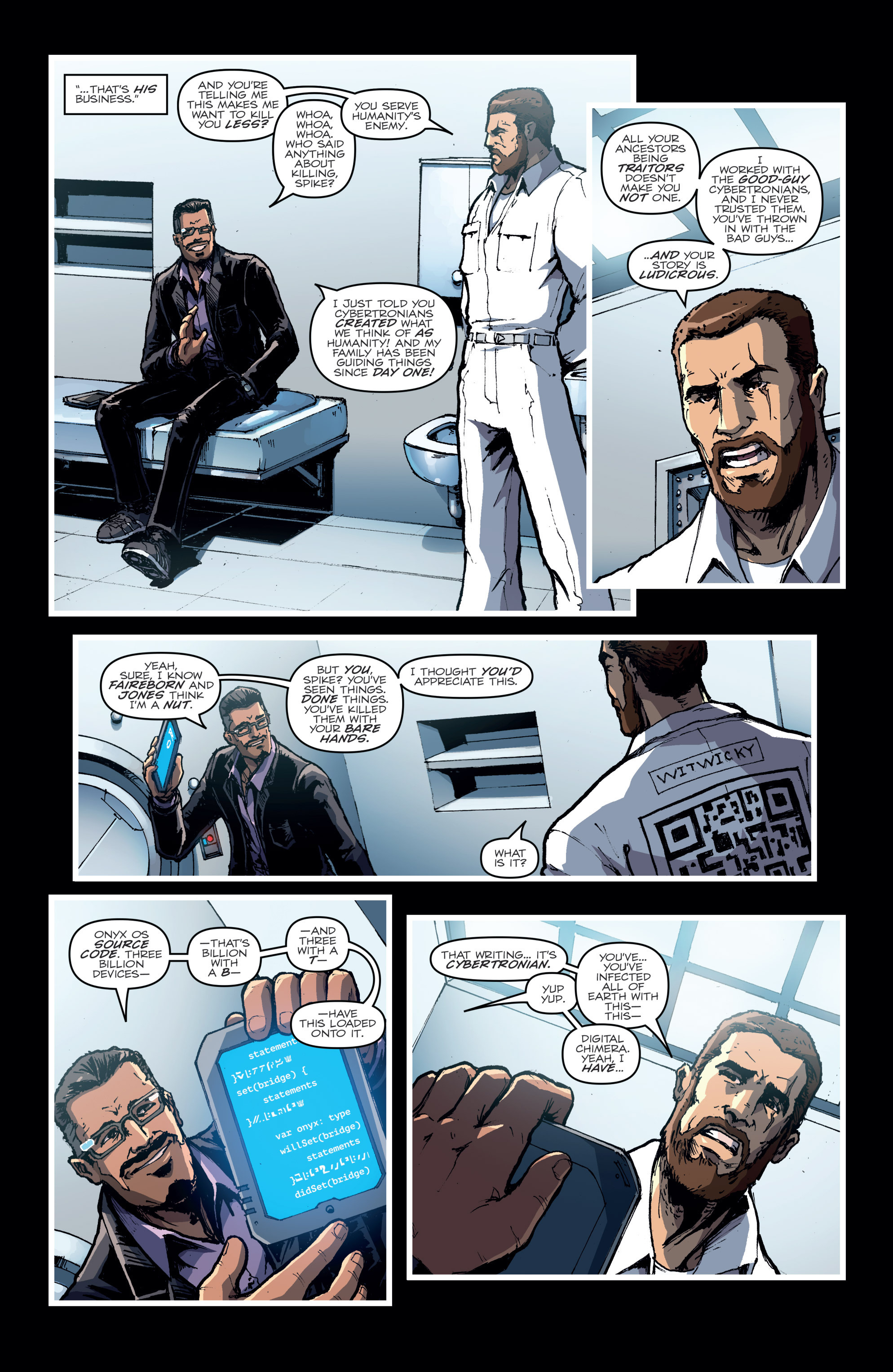 Read online The Transformers (2014) comic -  Issue #45 - 8
