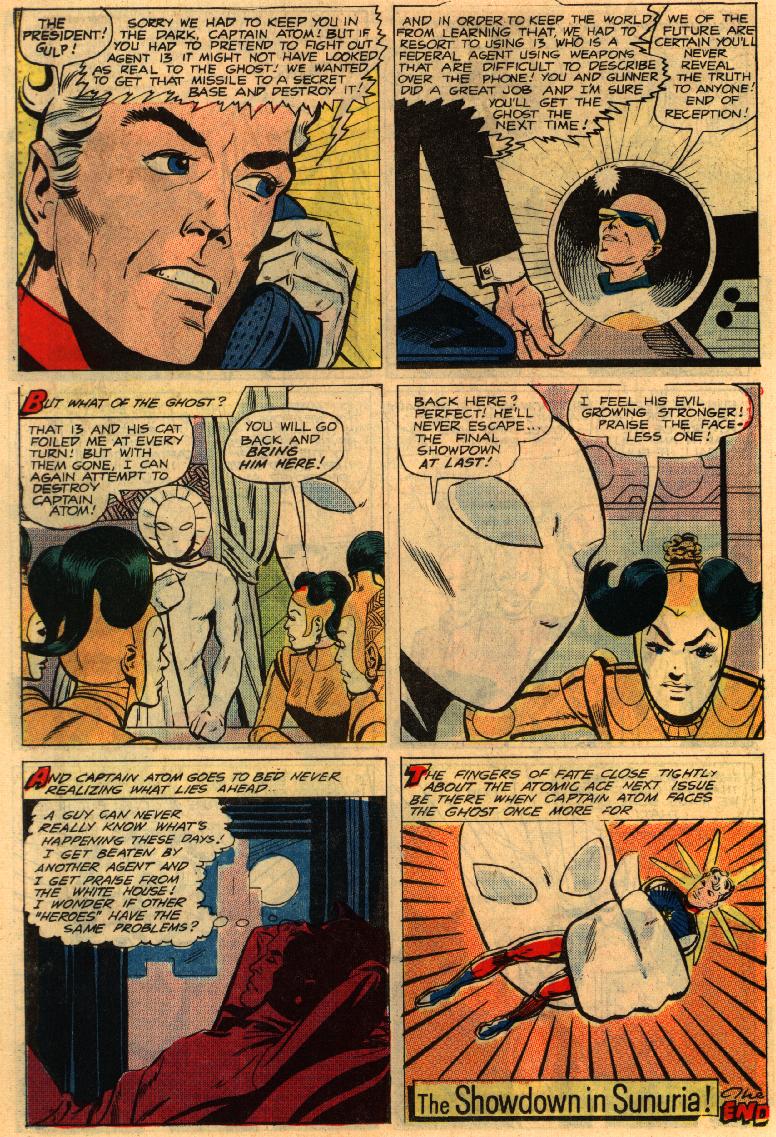 Read online Captain Atom (1965) comic -  Issue #89 - 22