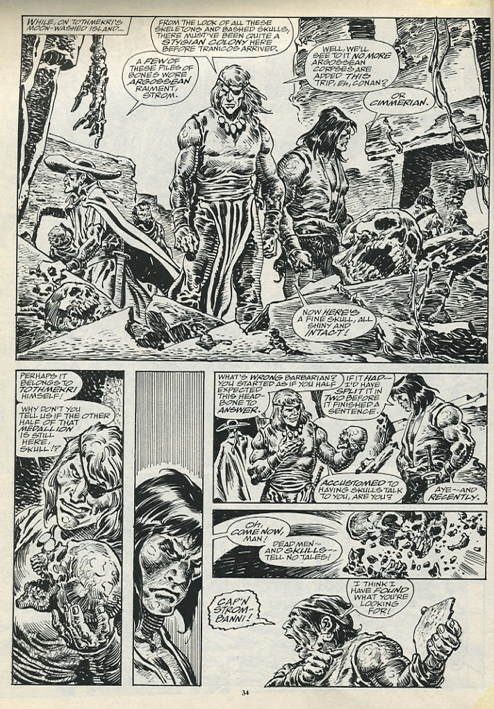 Read online The Savage Sword Of Conan comic -  Issue #196 - 36