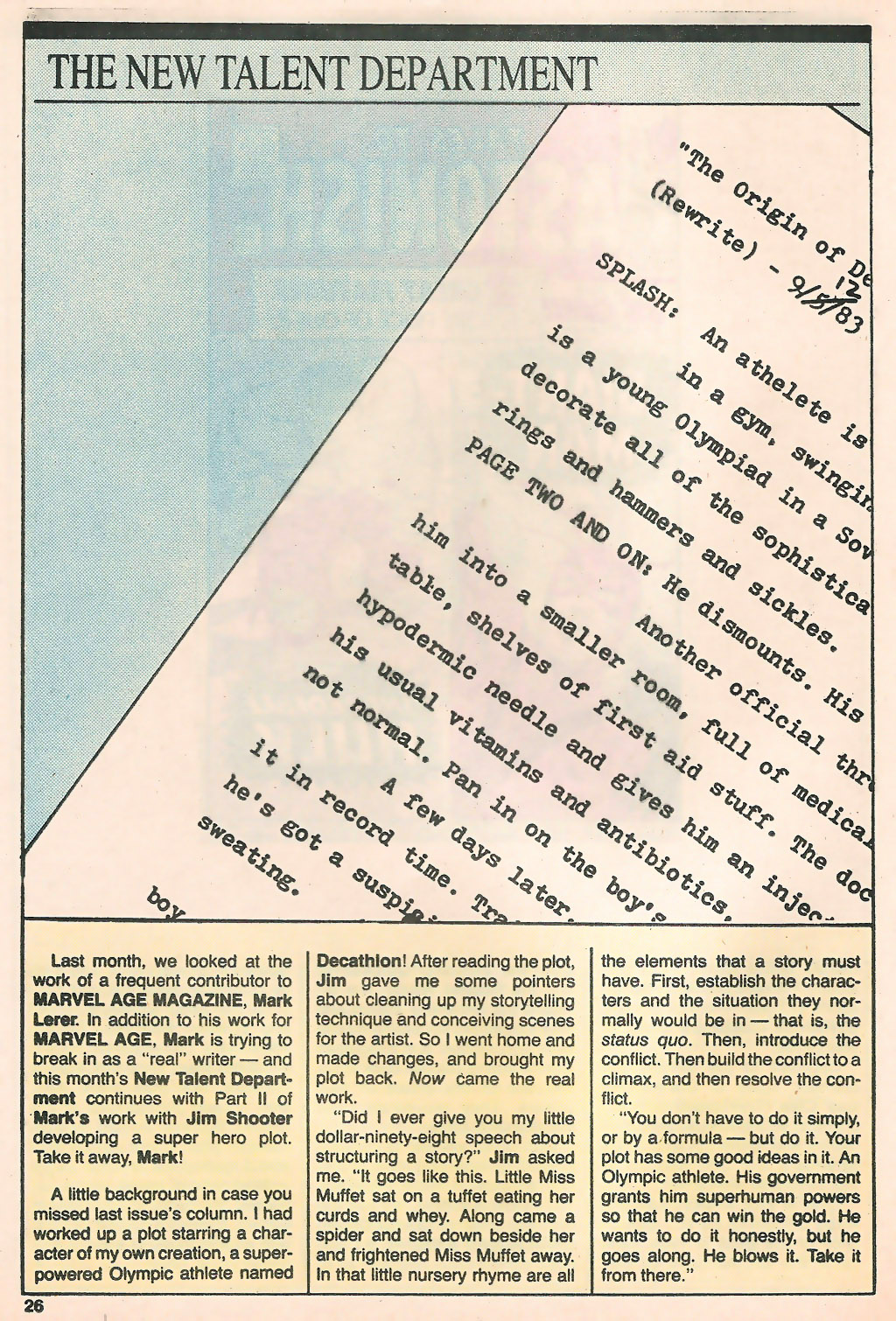 Read online Marvel Age comic -  Issue #16 - 27