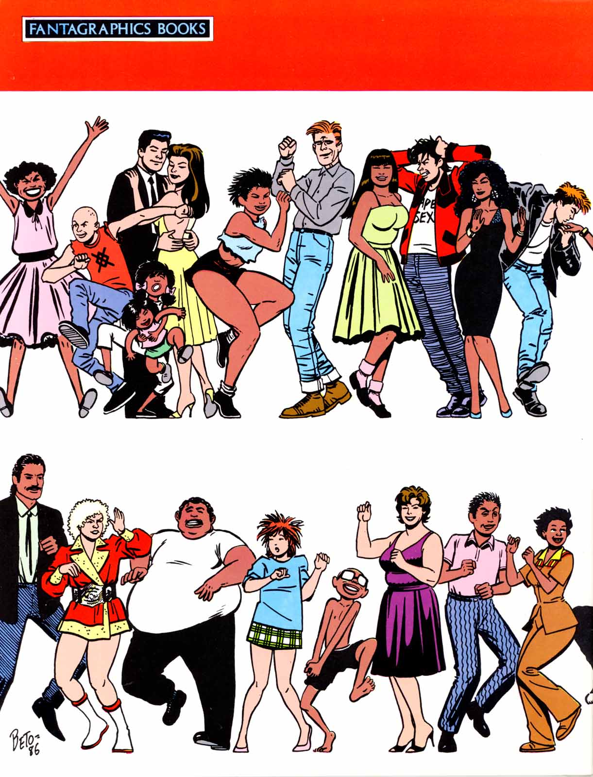 Read online Love and Rockets (1982) comic -  Issue #20 - 37