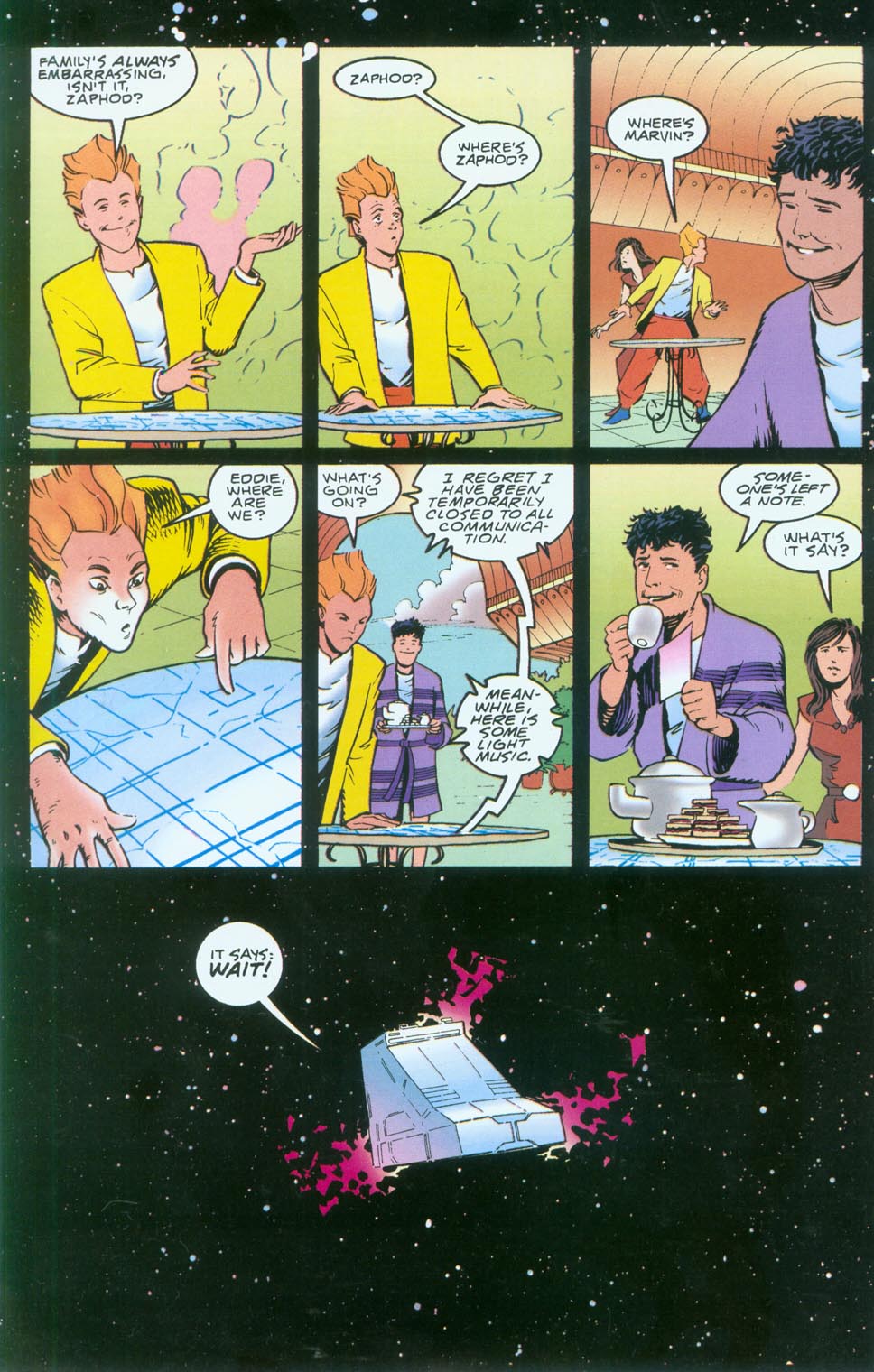 Read online The Restaurant at the End of the Universe comic -  Issue #1 - 22