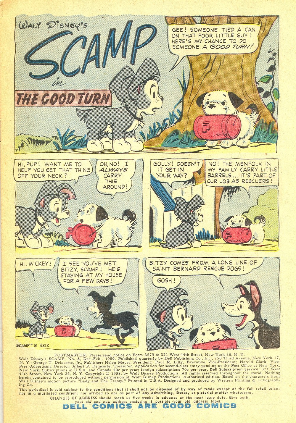 Read online Scamp (1958) comic -  Issue #8 - 3