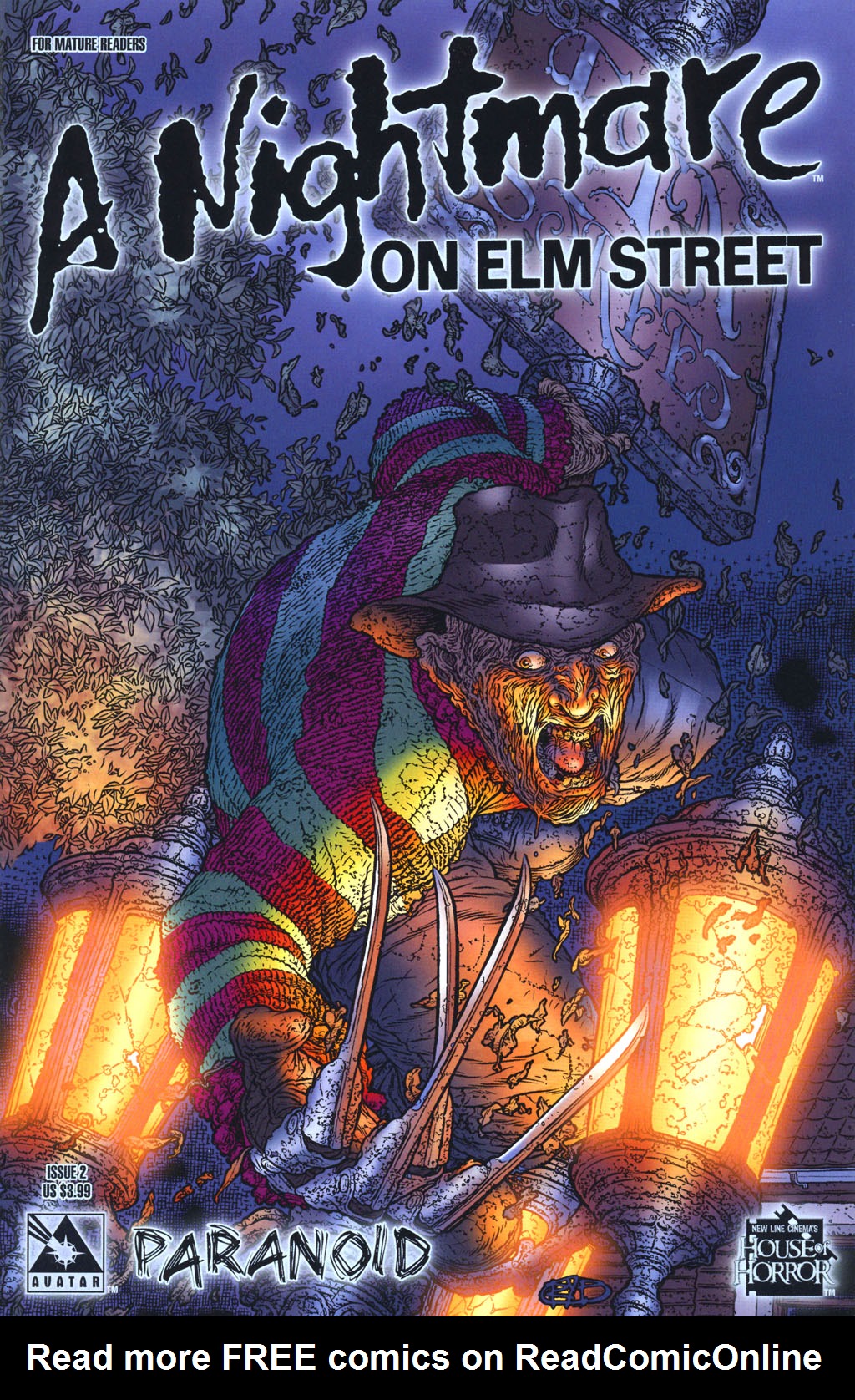 Read online Nightmare on Elm Street: Paranoid comic -  Issue #2 - 1