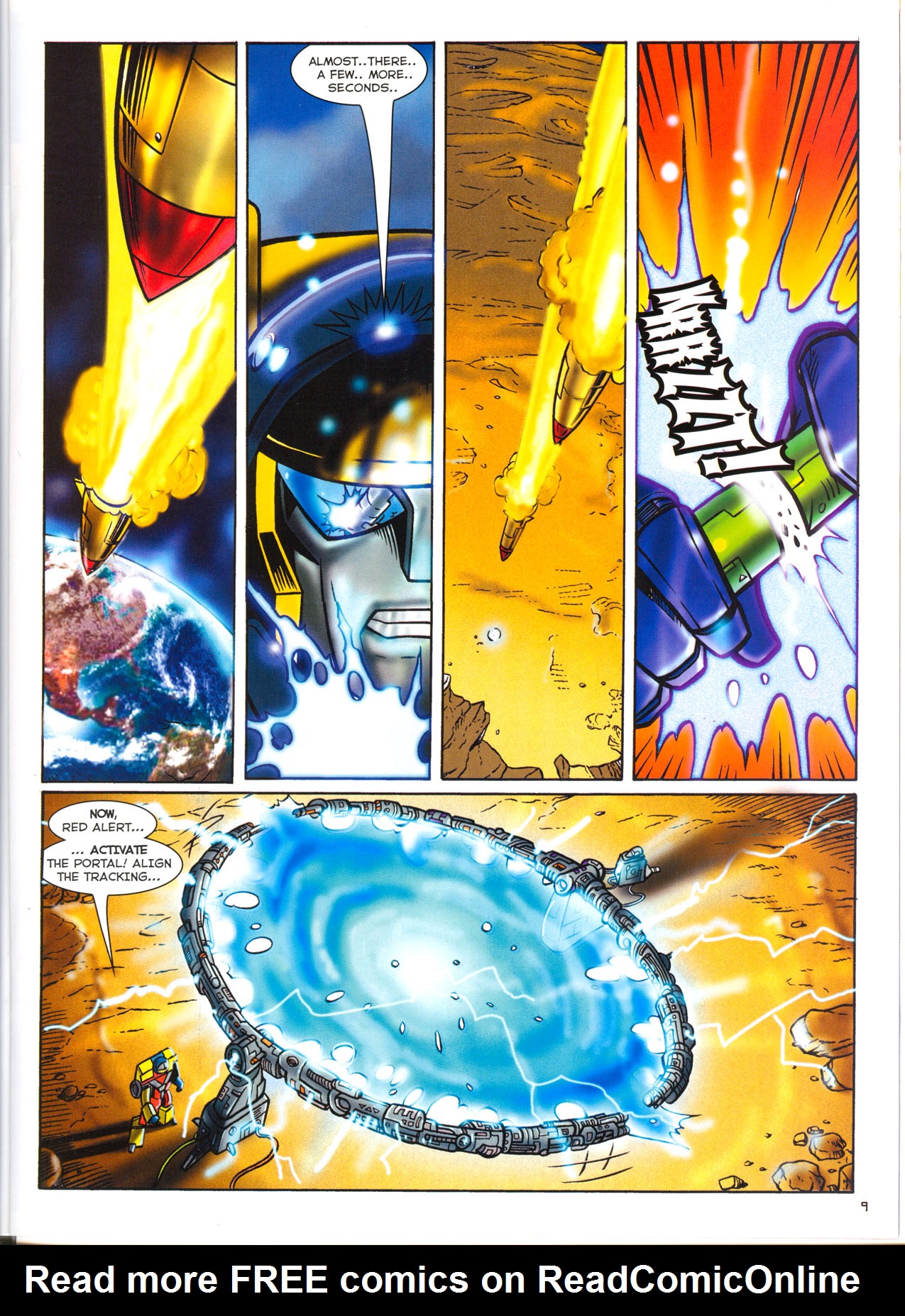 Read online Transformers: Armada (2003) comic -  Issue #8 - 8