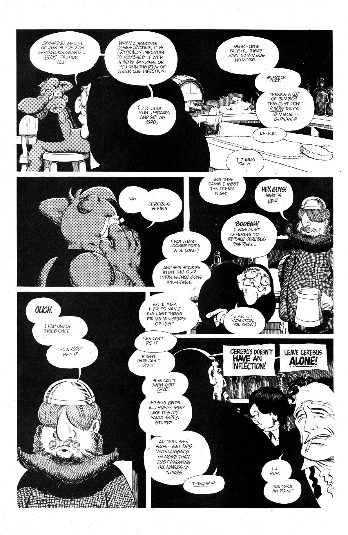 Read online Cerebus comic -  Issue #206 - 8