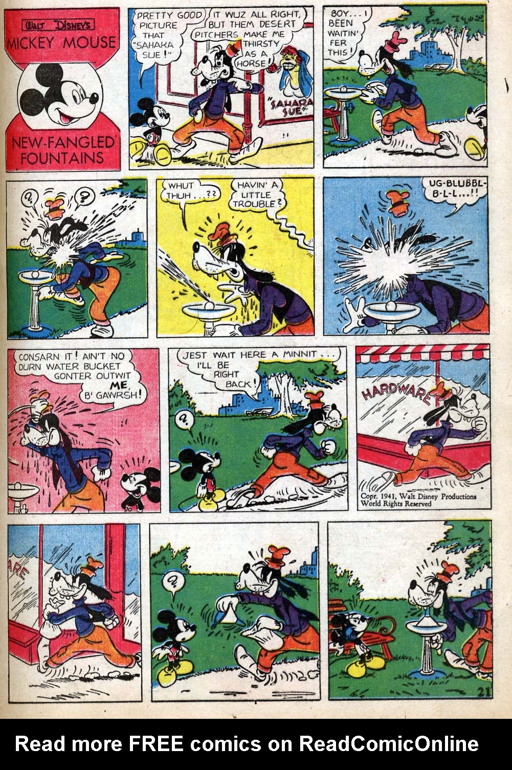 Read online Walt Disney's Comics and Stories comic -  Issue #34 - 23