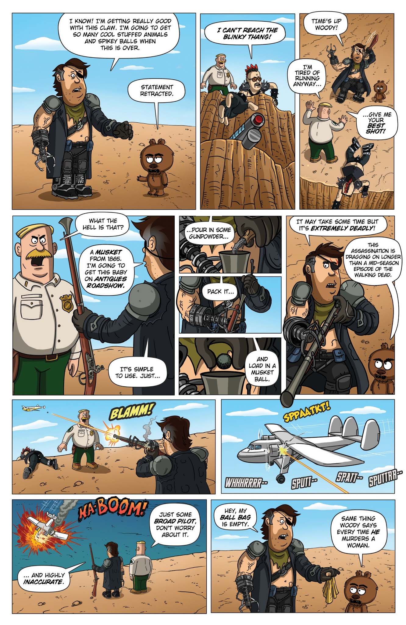 Read online Brickleberry comic -  Issue #3 - 10