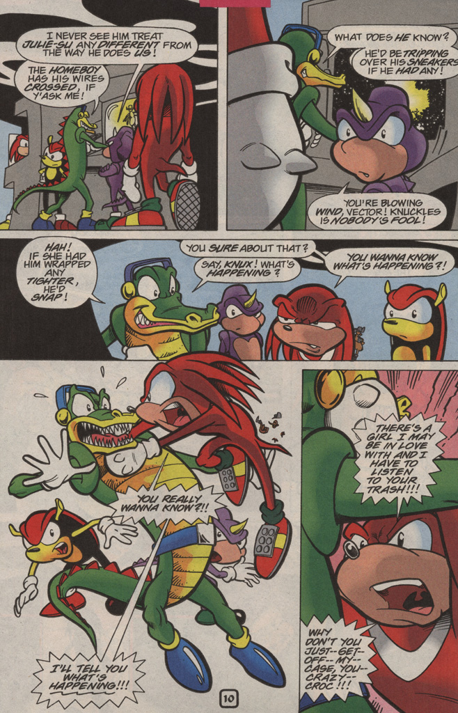 Read online Knuckles the Echidna comic -  Issue #27 - 14