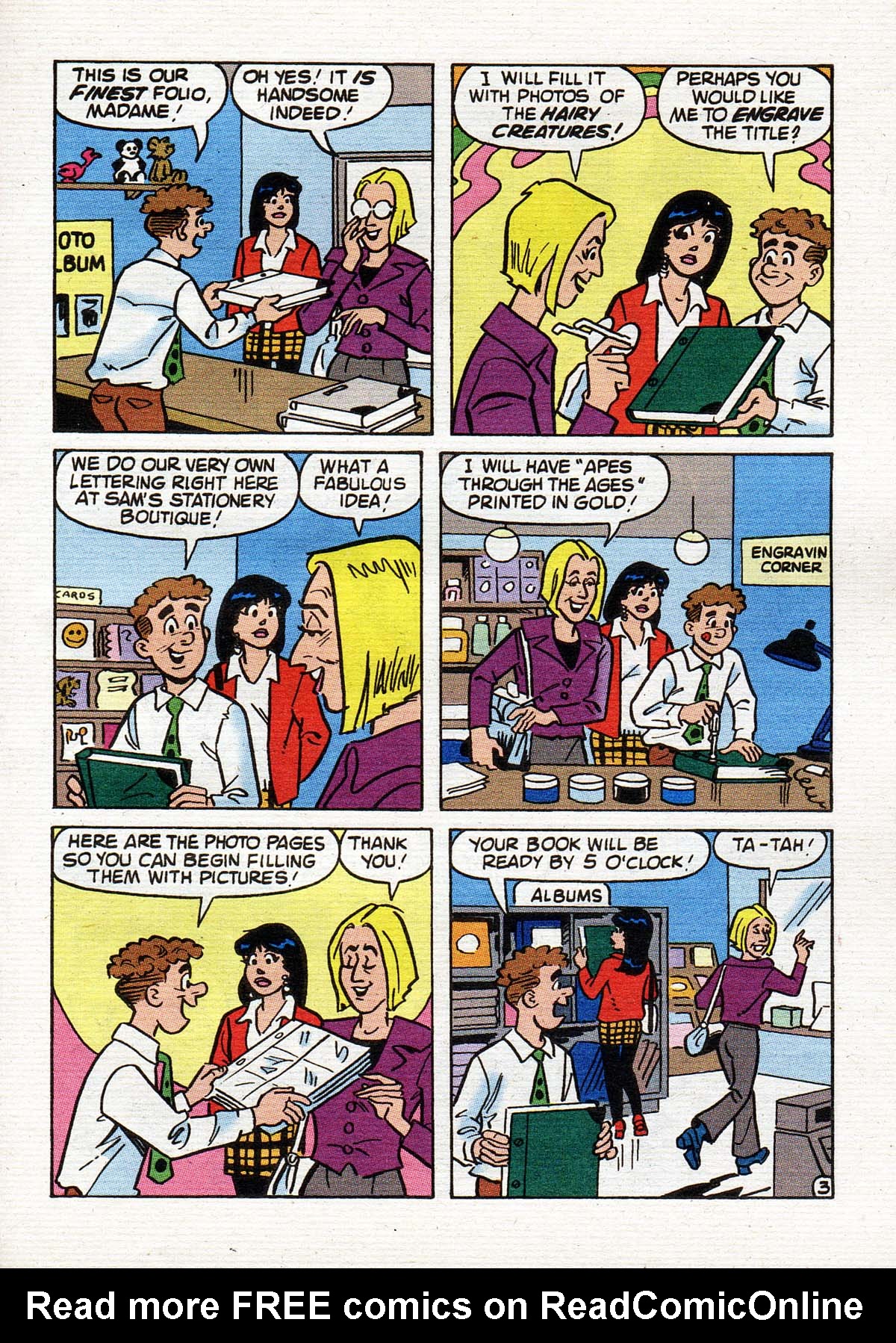 Read online Betty and Veronica Digest Magazine comic -  Issue #127 - 73