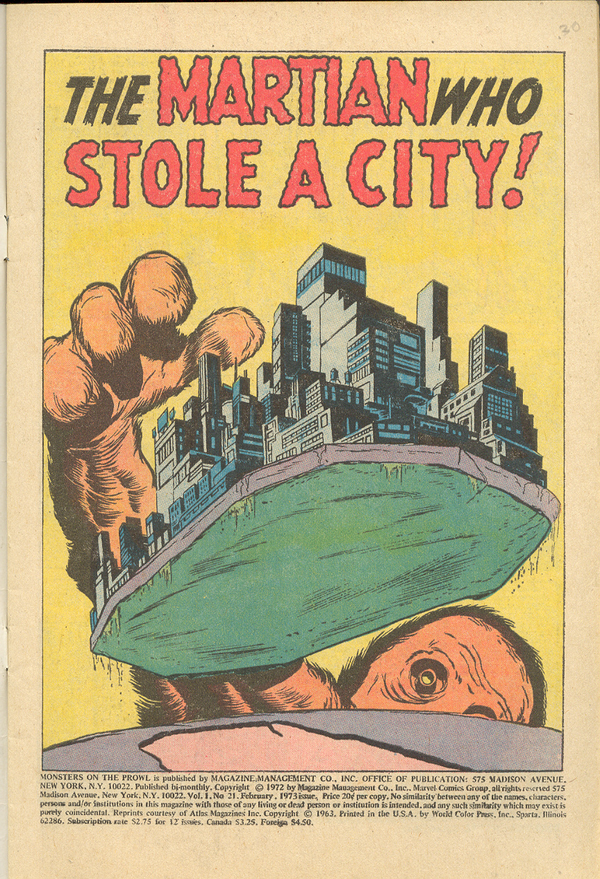Read online Monsters on the Prowl comic -  Issue #21 - 2