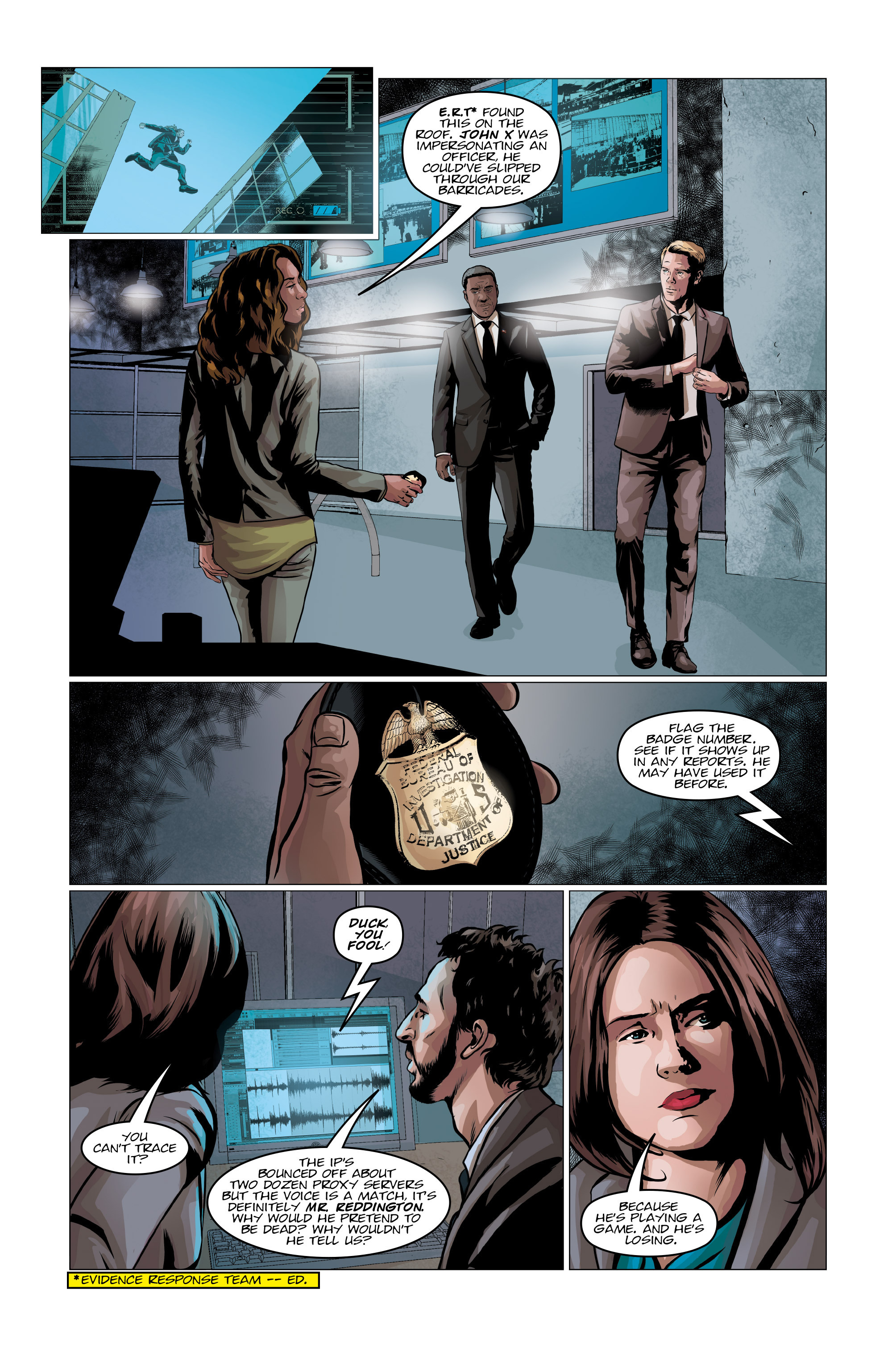 Read online The Blacklist comic -  Issue #5 - 6