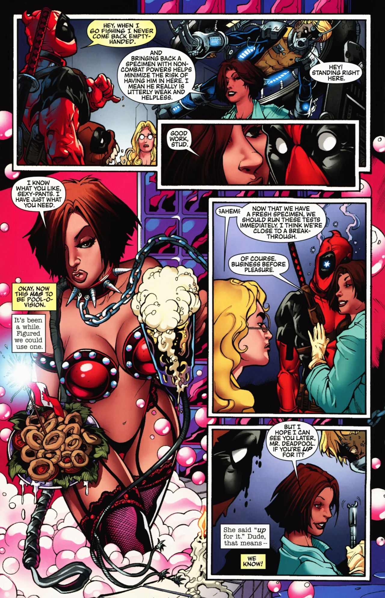 Read online Deadpool: Merc With a Mouth comic -  Issue #9 - 15