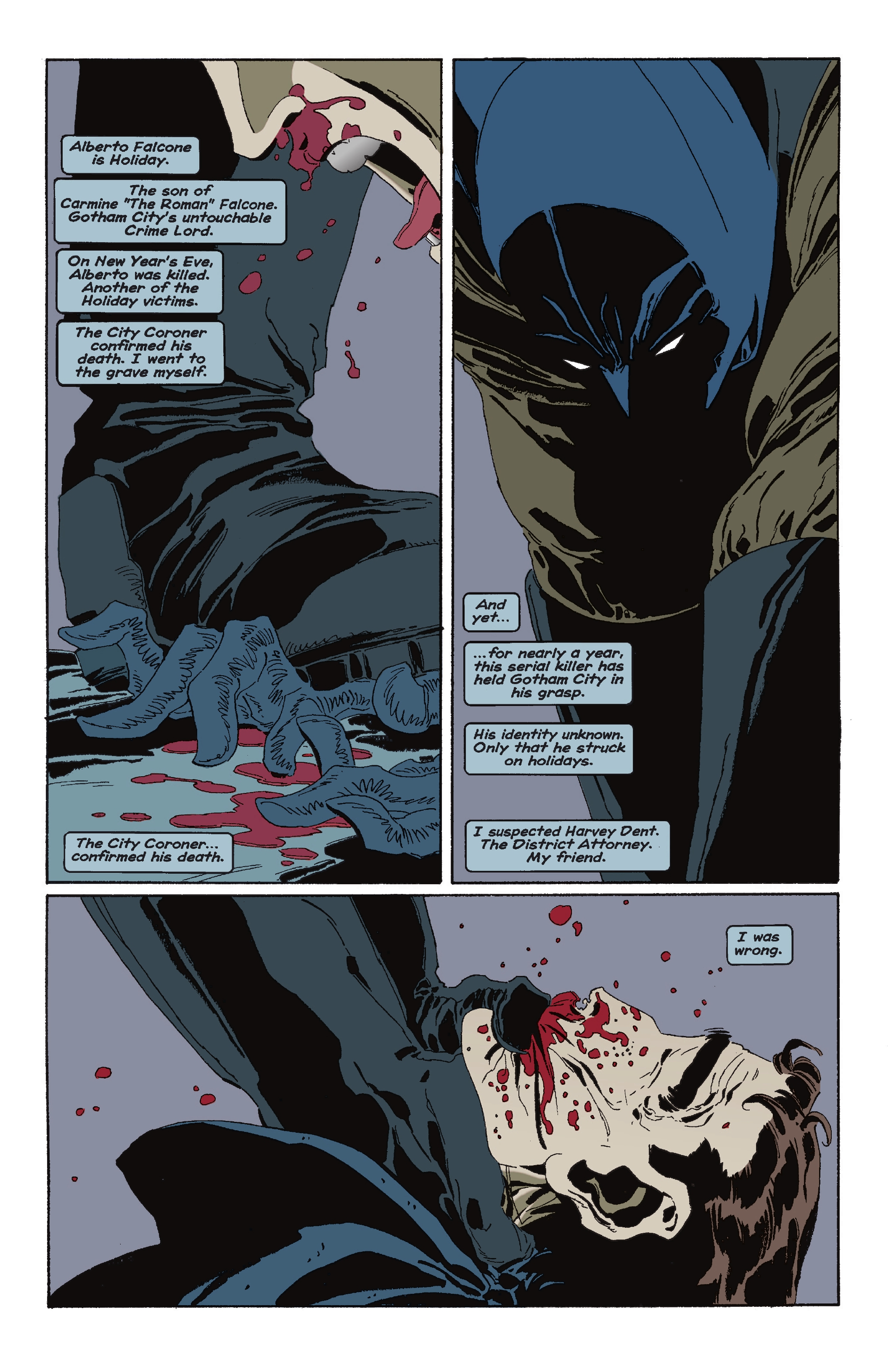 Read online Batman: The Long Halloween comic -  Issue # _Deluxe Edition (Part 4) - 8