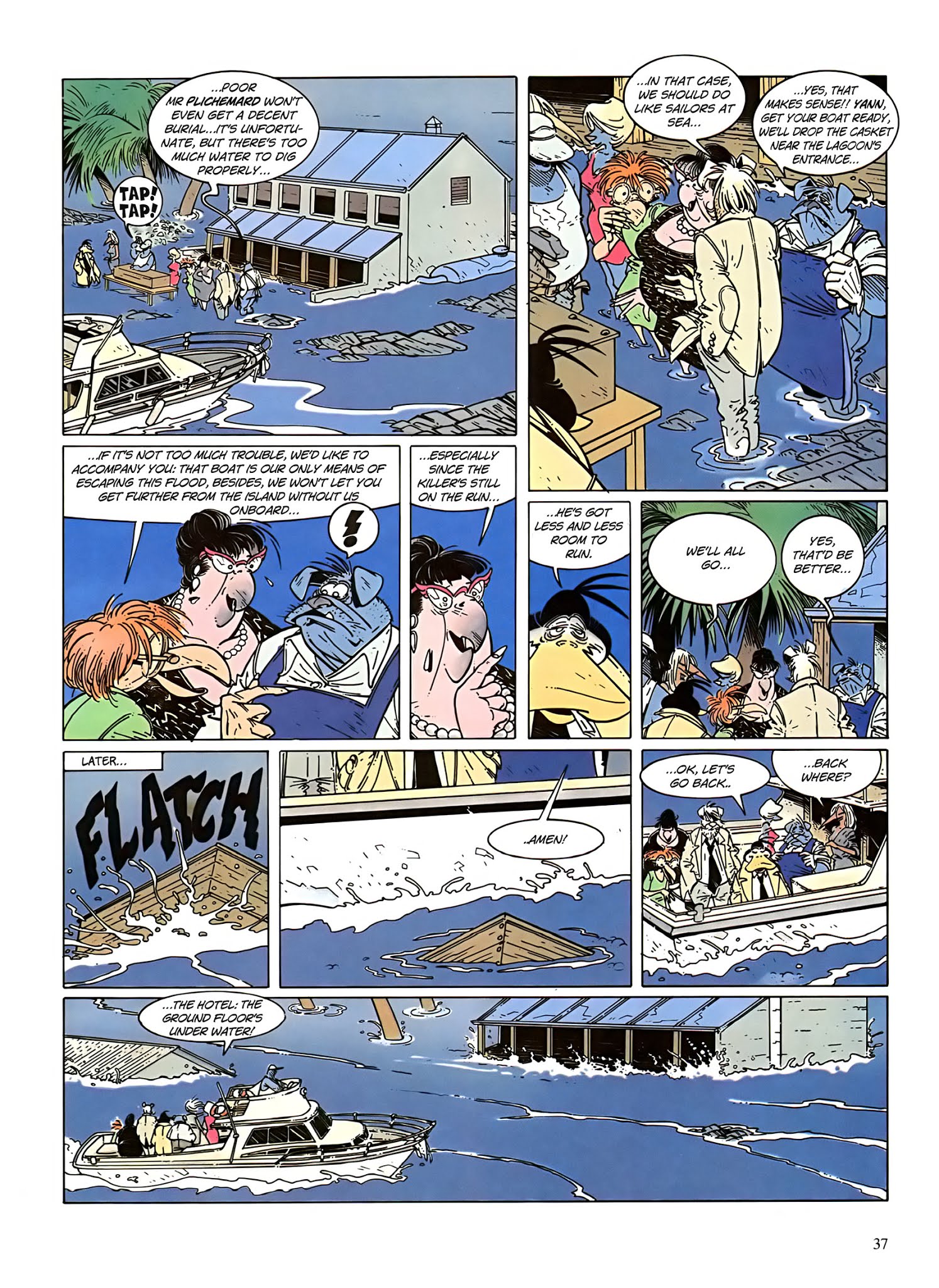 Read online Une enquête de l'inspecteur Canardo comic -  Issue #7 - 38