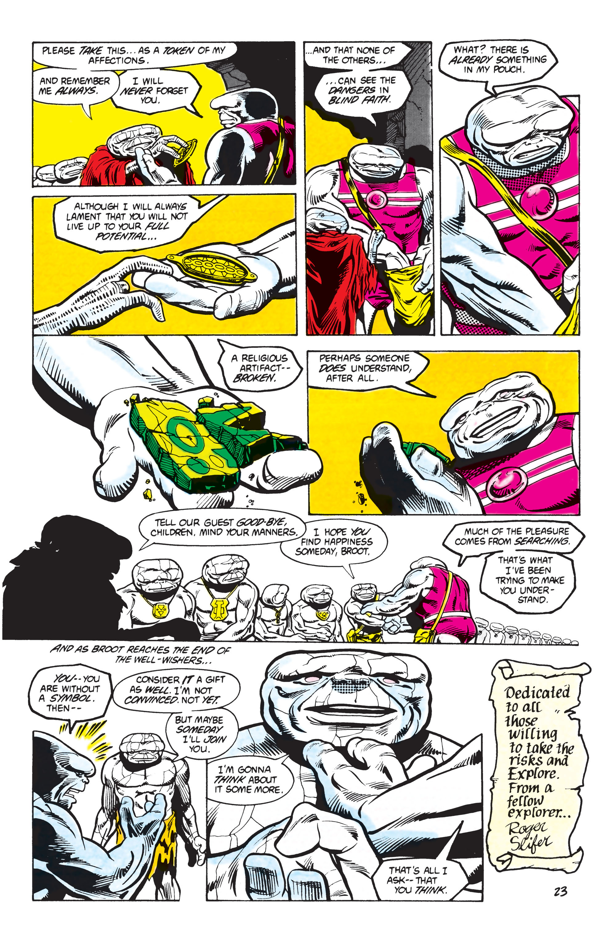 Read online The Omega Men (1983) comic -  Issue #13 - 24