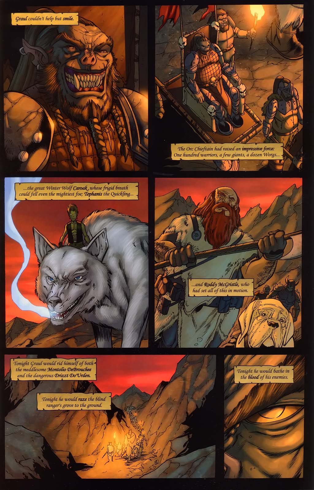 Read online Forgotten Realms: Sojourn comic -  Issue #3 - 3