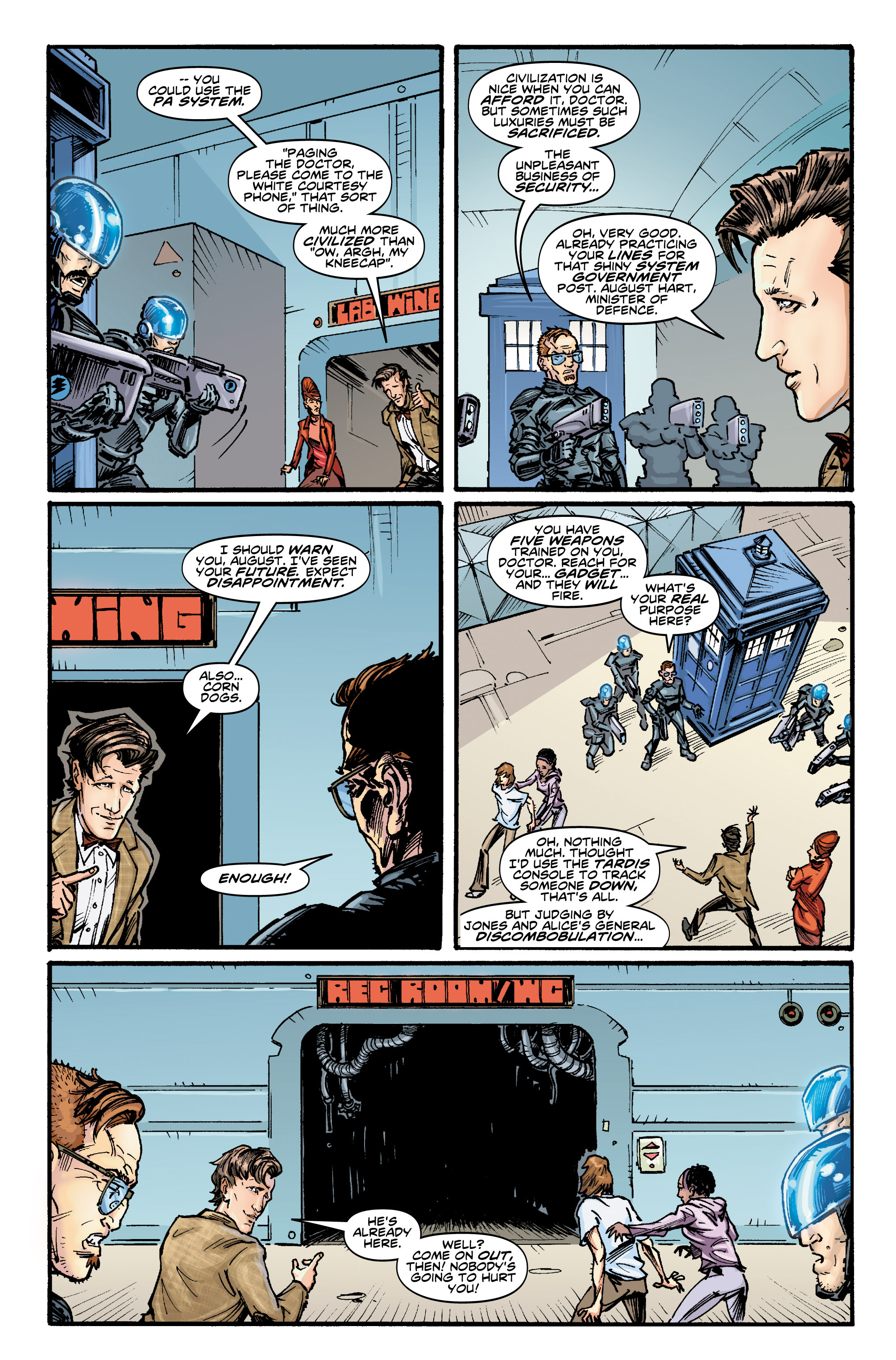 Read online Doctor Who: The Eleventh Doctor comic -  Issue #5 - 18