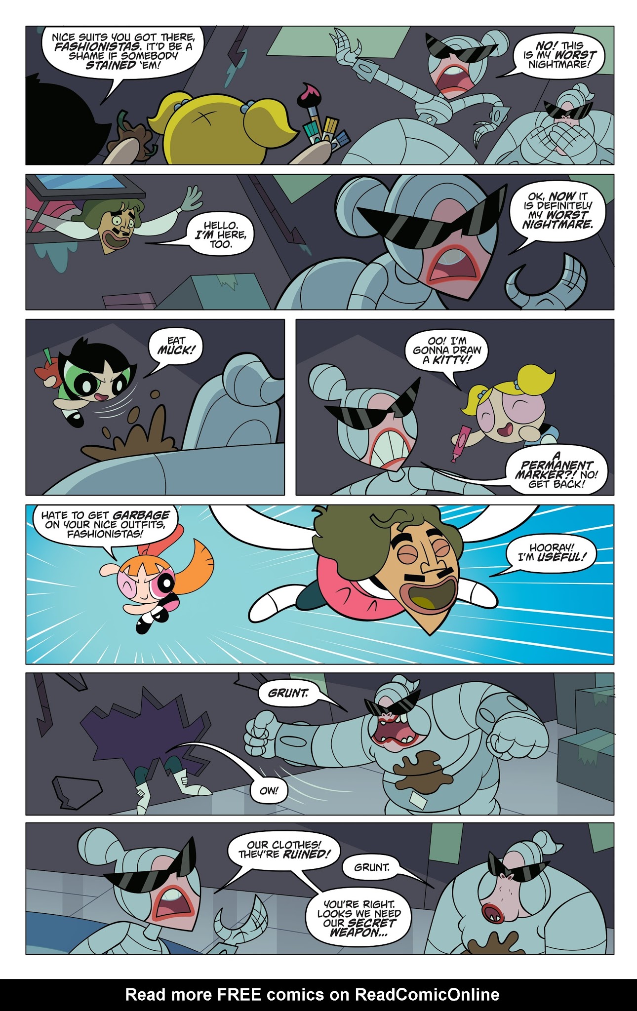 Read online The Powerpuff Girls: Bureau of Bad comic -  Issue #2 - 19