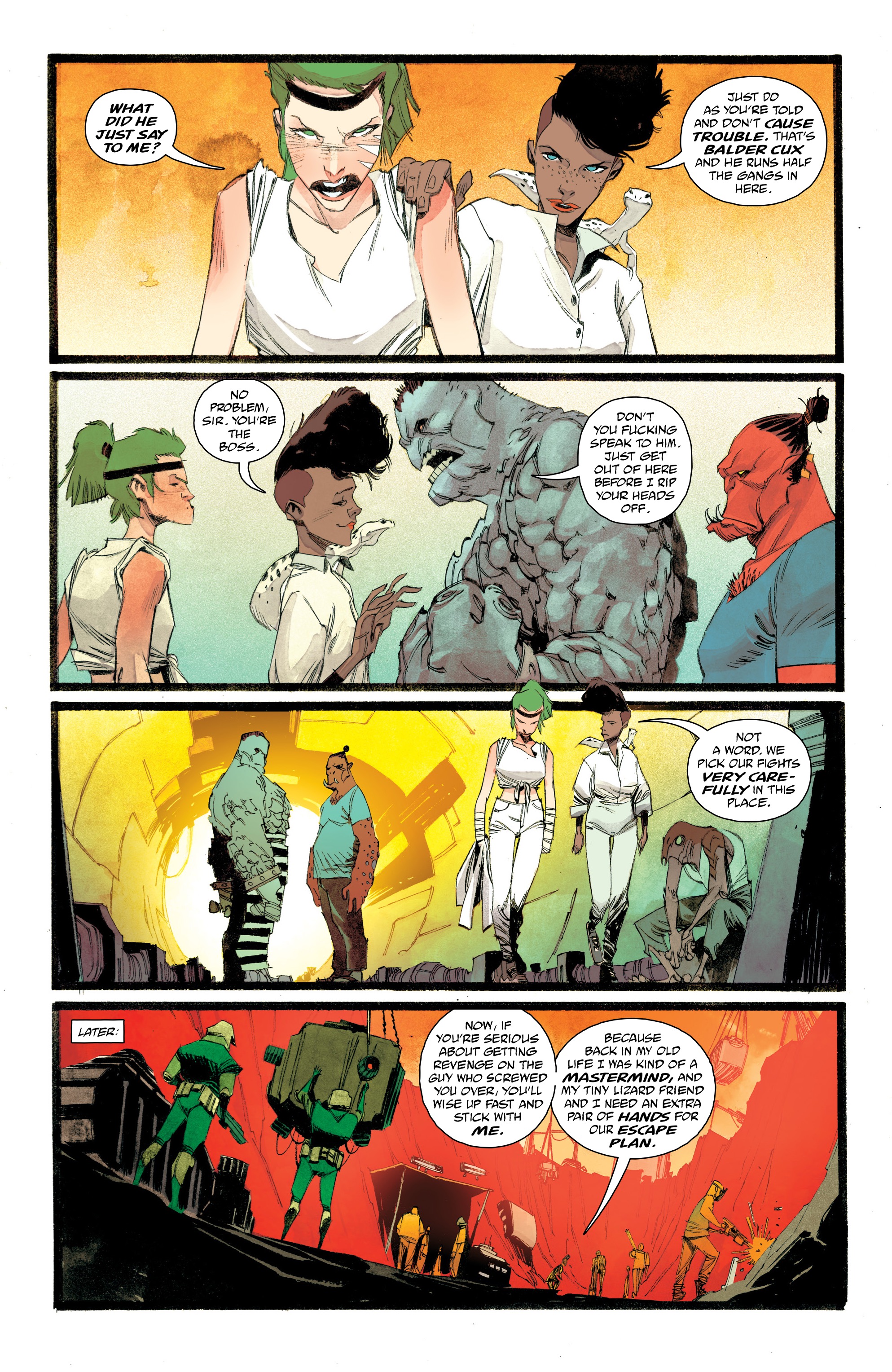 Read online Space Bandits comic -  Issue # _TPB - 35