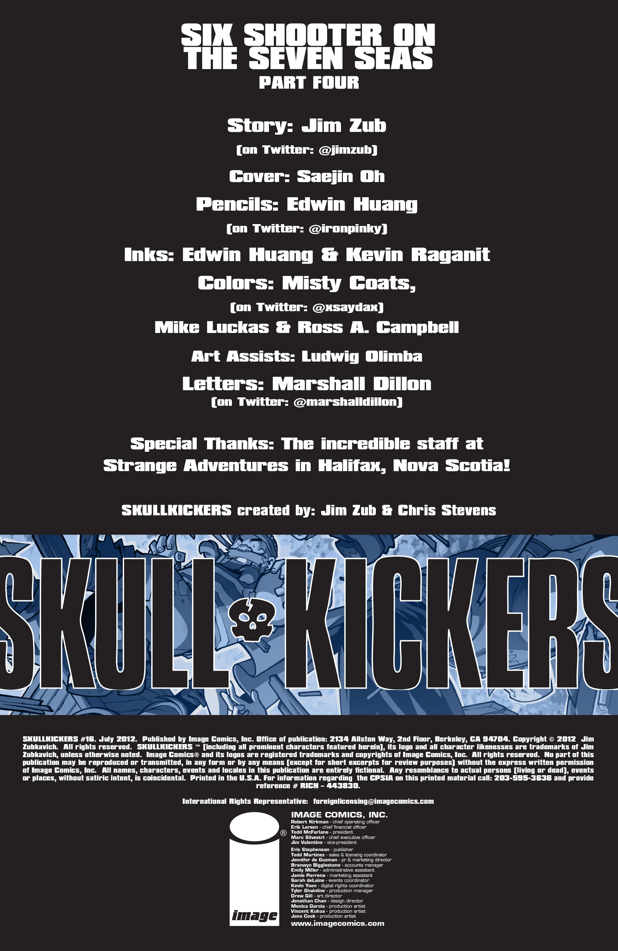 Read online Skullkickers comic -  Issue #16 - 2
