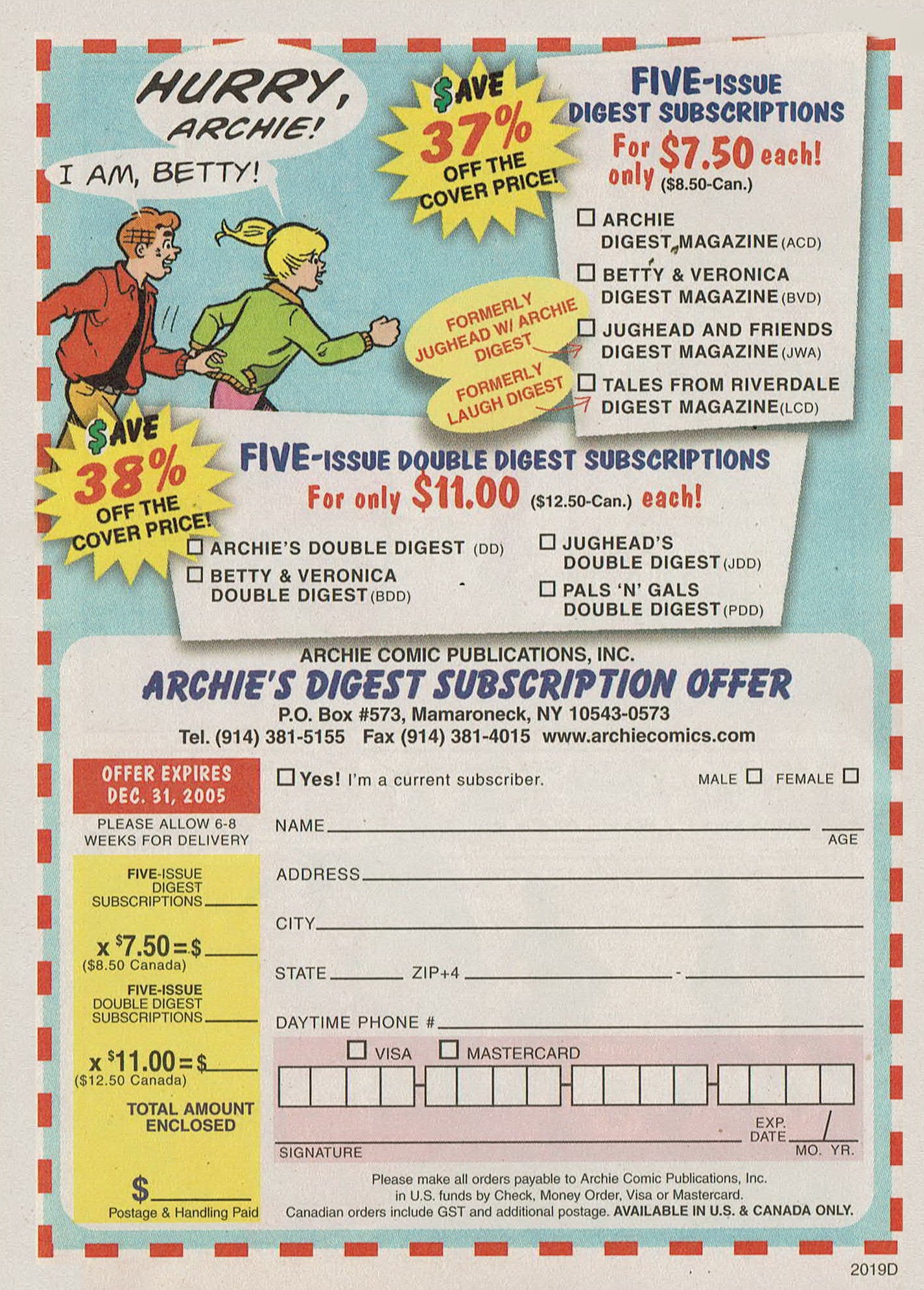 Read online Archie's Double Digest Magazine comic -  Issue #165 - 187