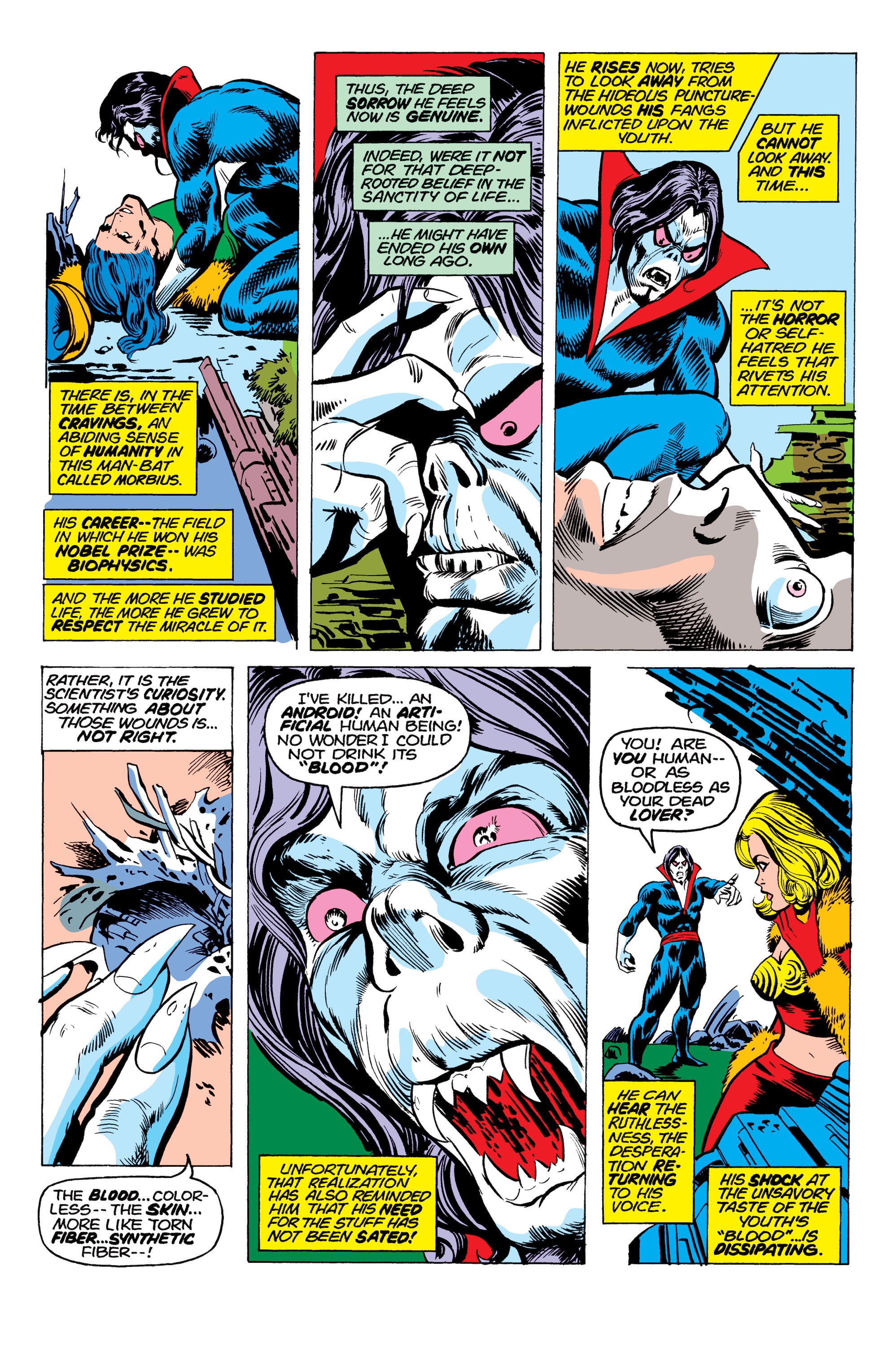 Read online Morbius Epic Collection comic -  Issue # The Living Vampire (Part 2) - 100