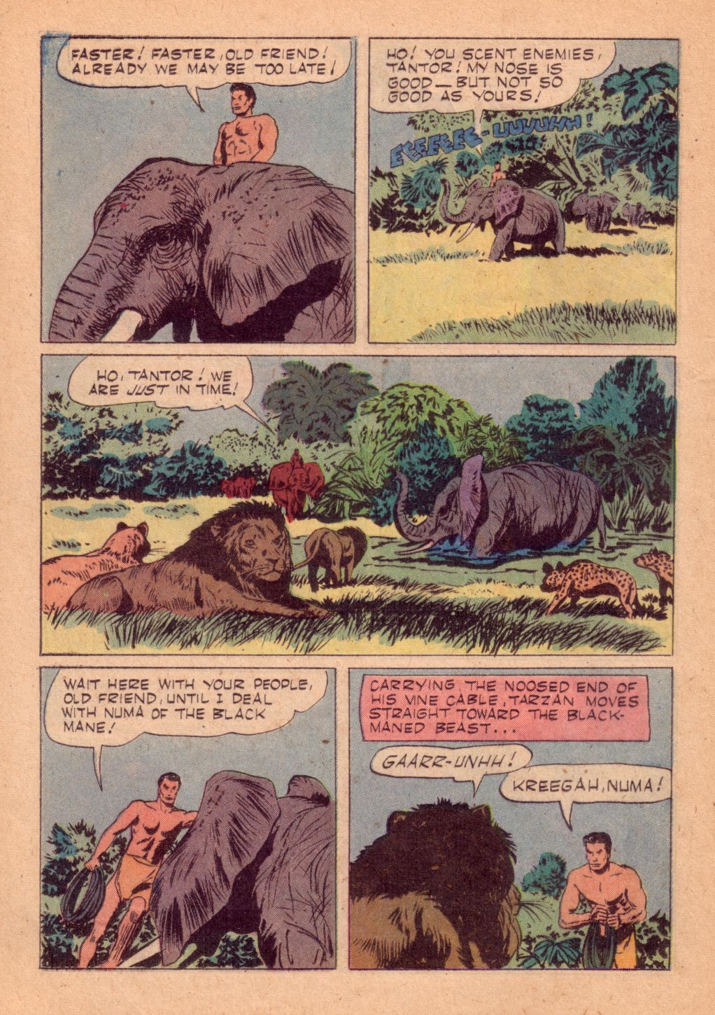 Read online Tarzan (1948) comic -  Issue #93 - 24