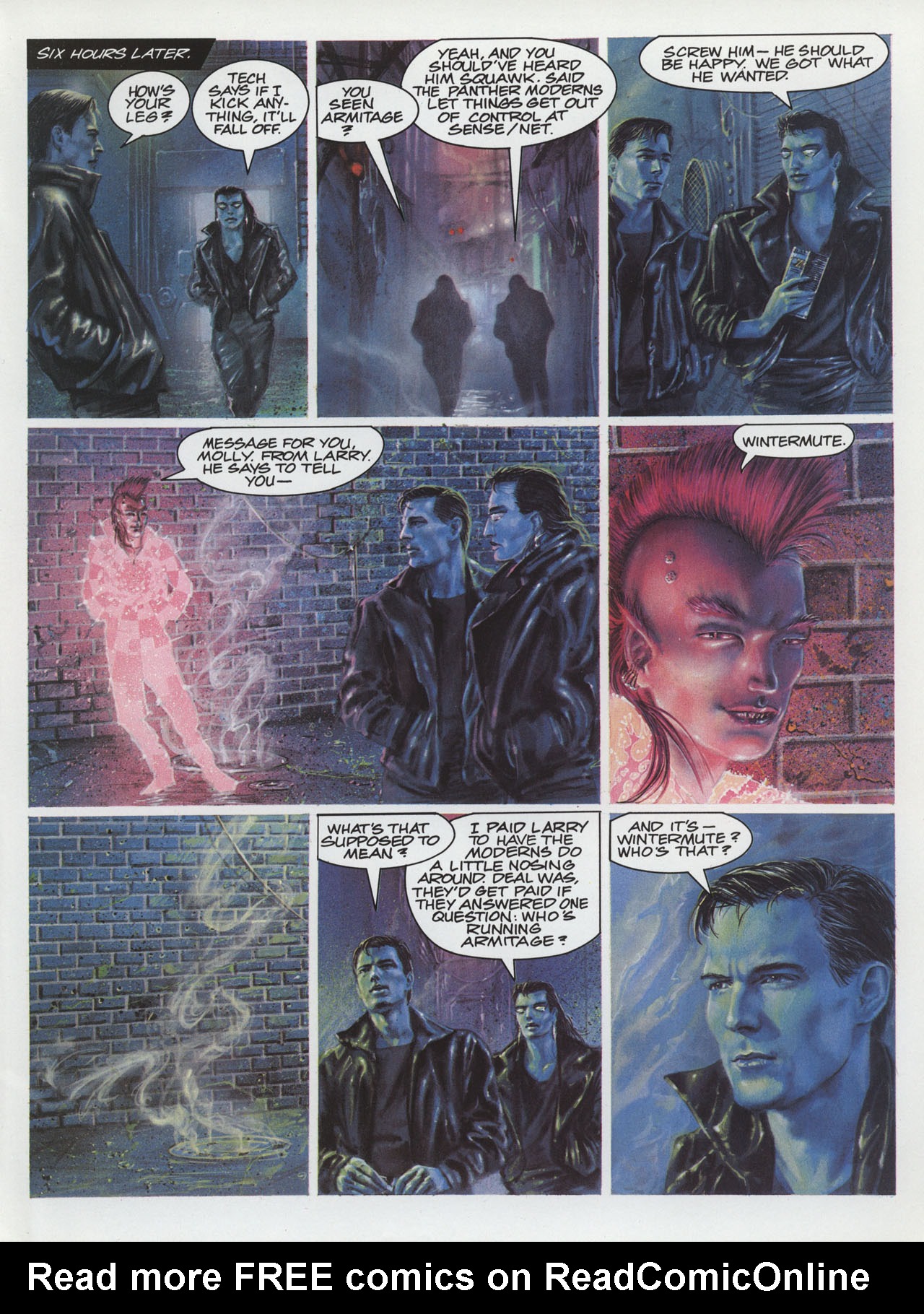 Read online Neuromancer comic -  Issue # Full - 49