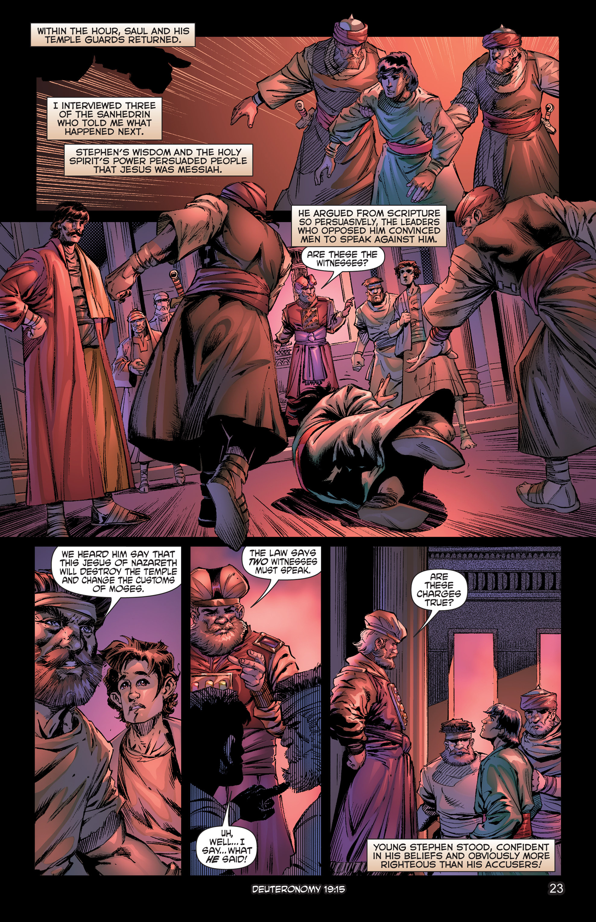 Read online The Kingstone Bible comic -  Issue #10 - 28