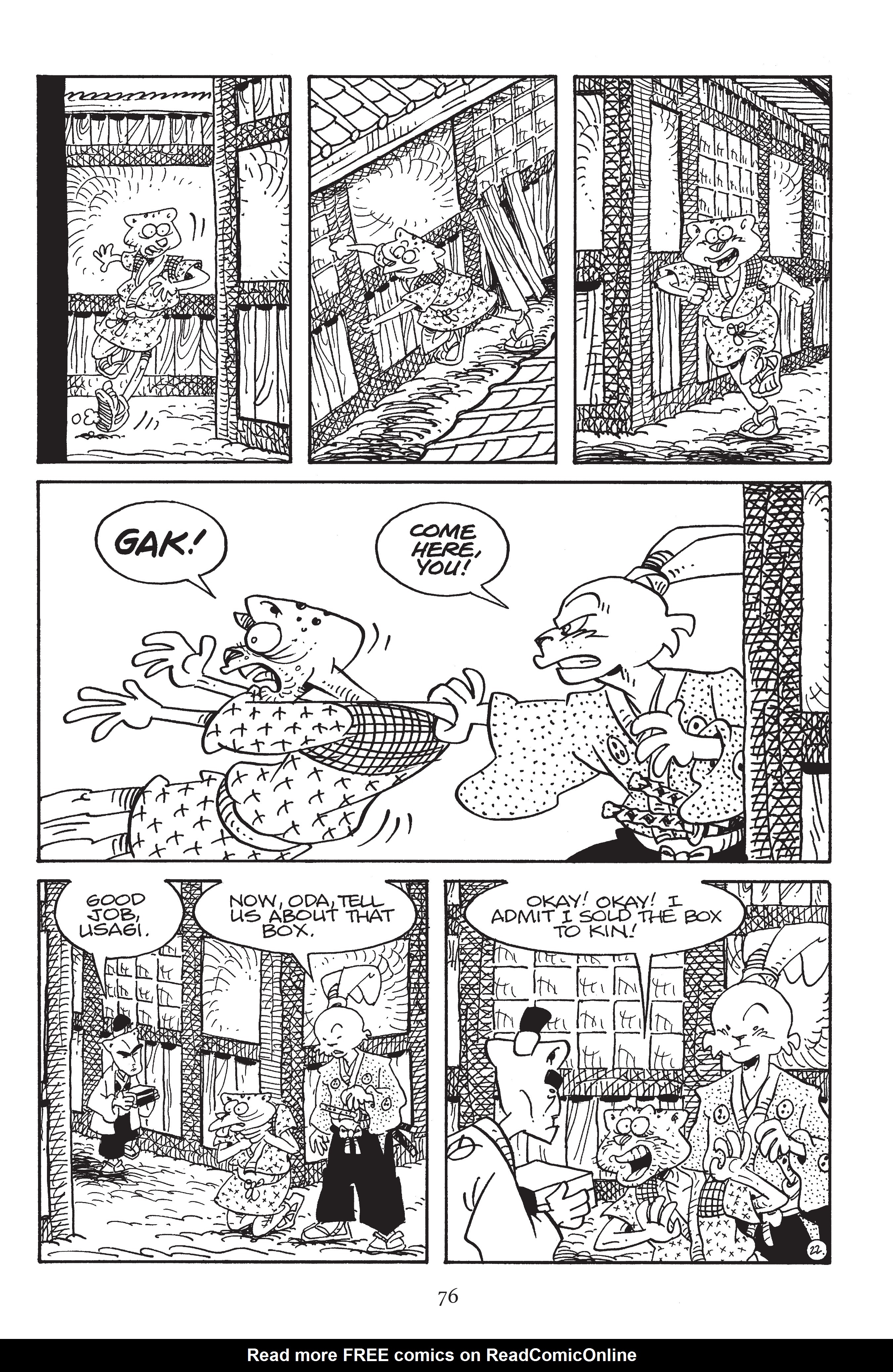 Read online Usagi Yojimbo: The Hidden comic -  Issue # _TPB (Part 1) - 75