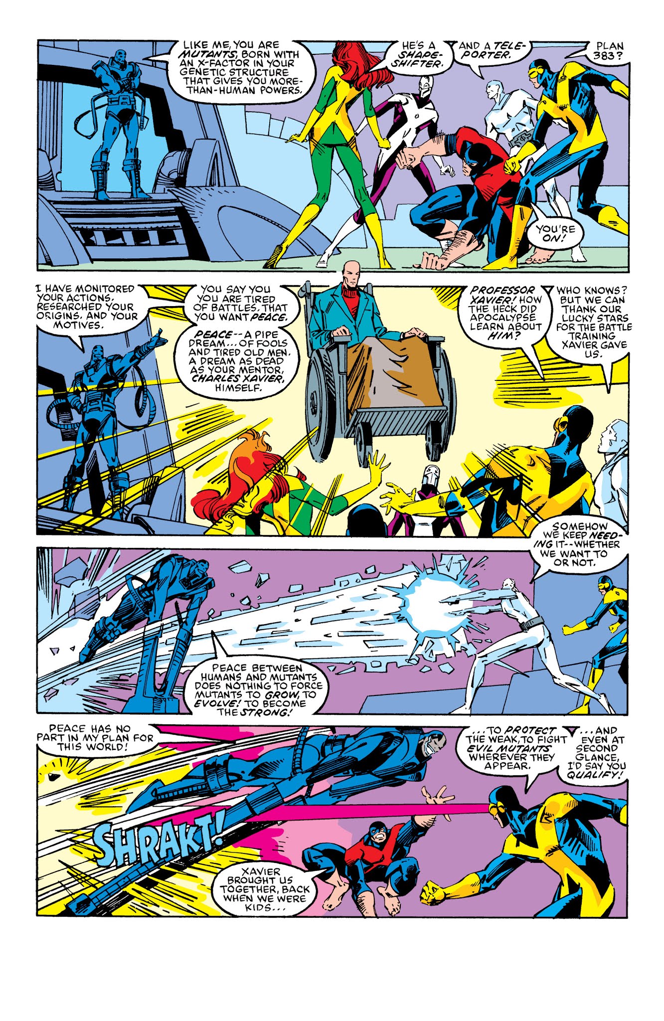 Read online X-Men: Fall of the Mutants comic -  Issue # TPB 2 (Part 2) - 94