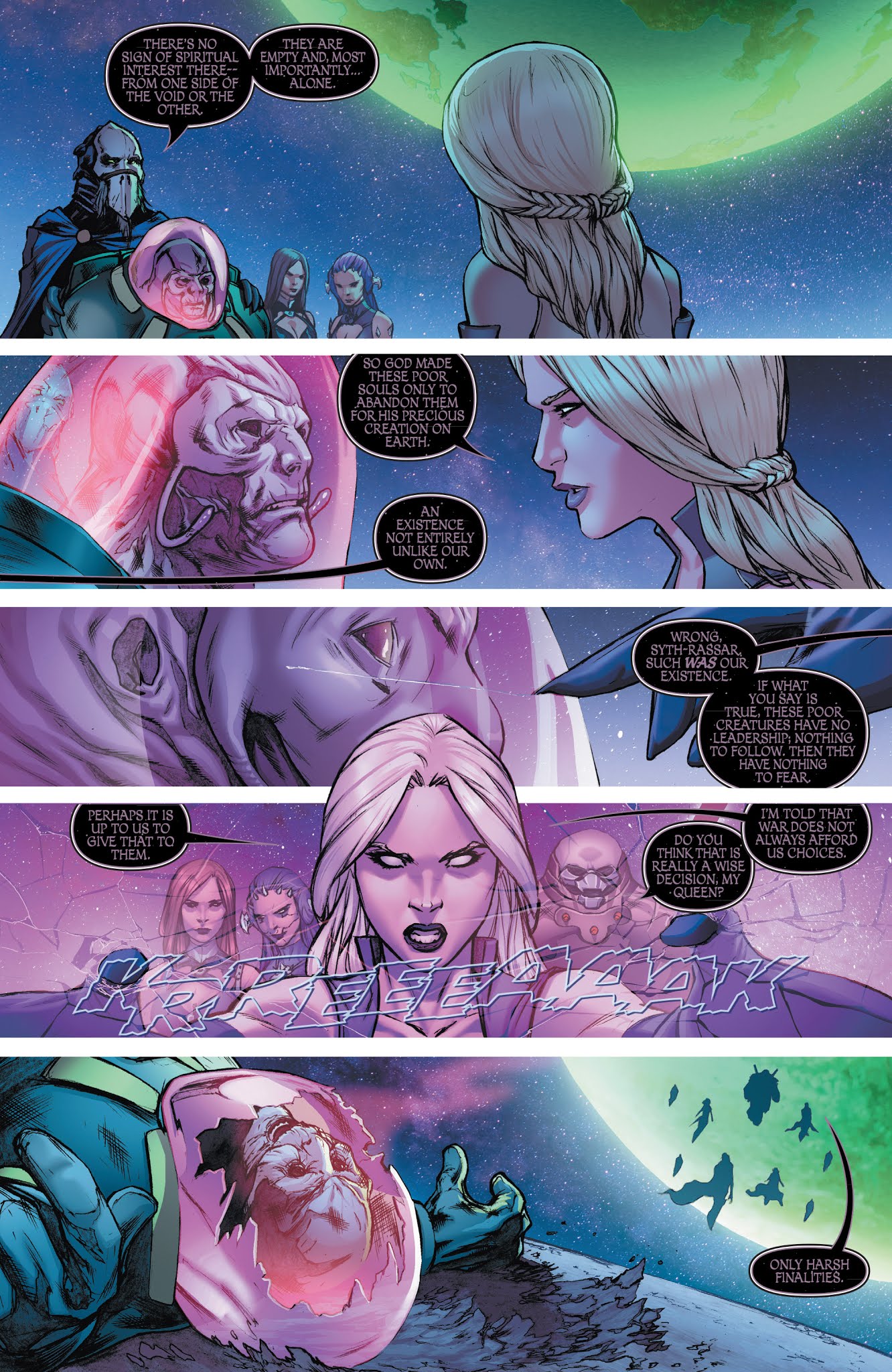 Read online Dissension: War Eternal comic -  Issue #1 - 19