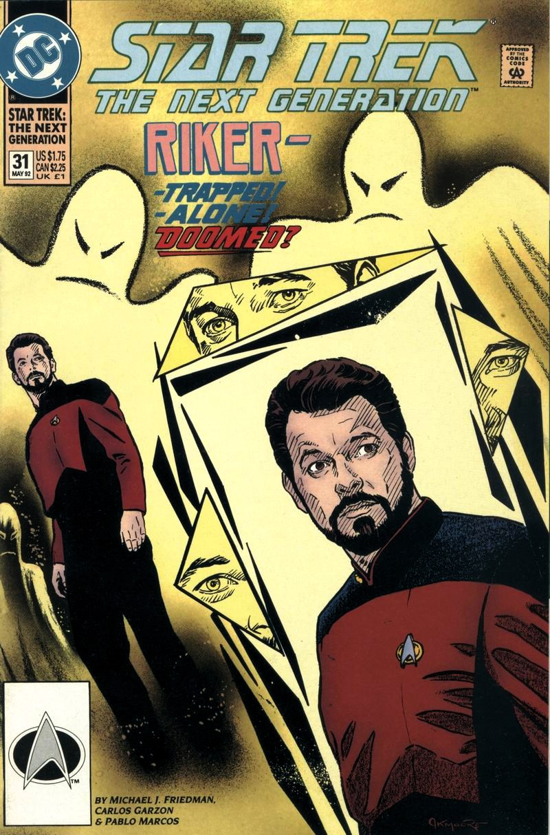 Read online Star Trek: The Next Generation (1989) comic -  Issue #31 - 1