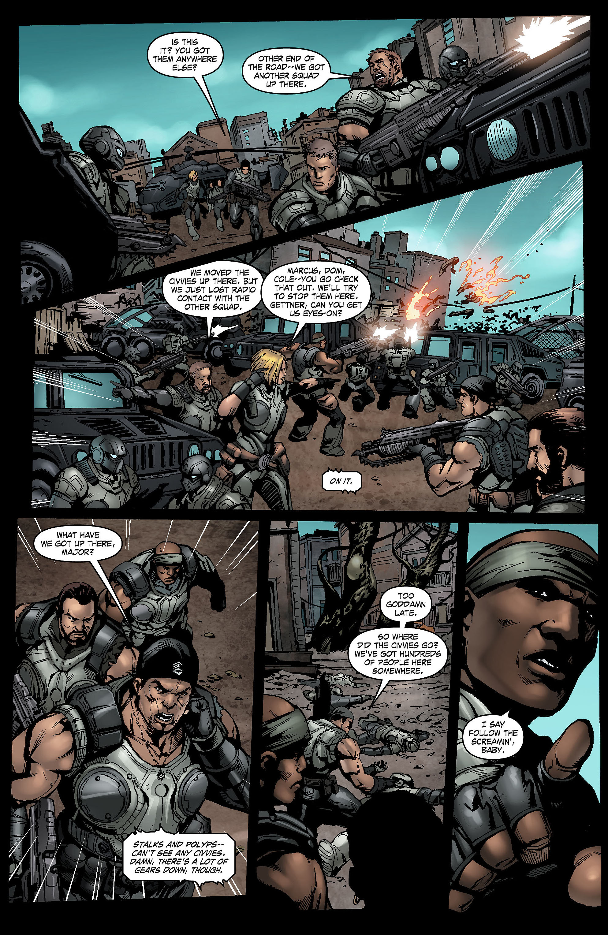 Read online Gears Of War comic -  Issue #22 - 16