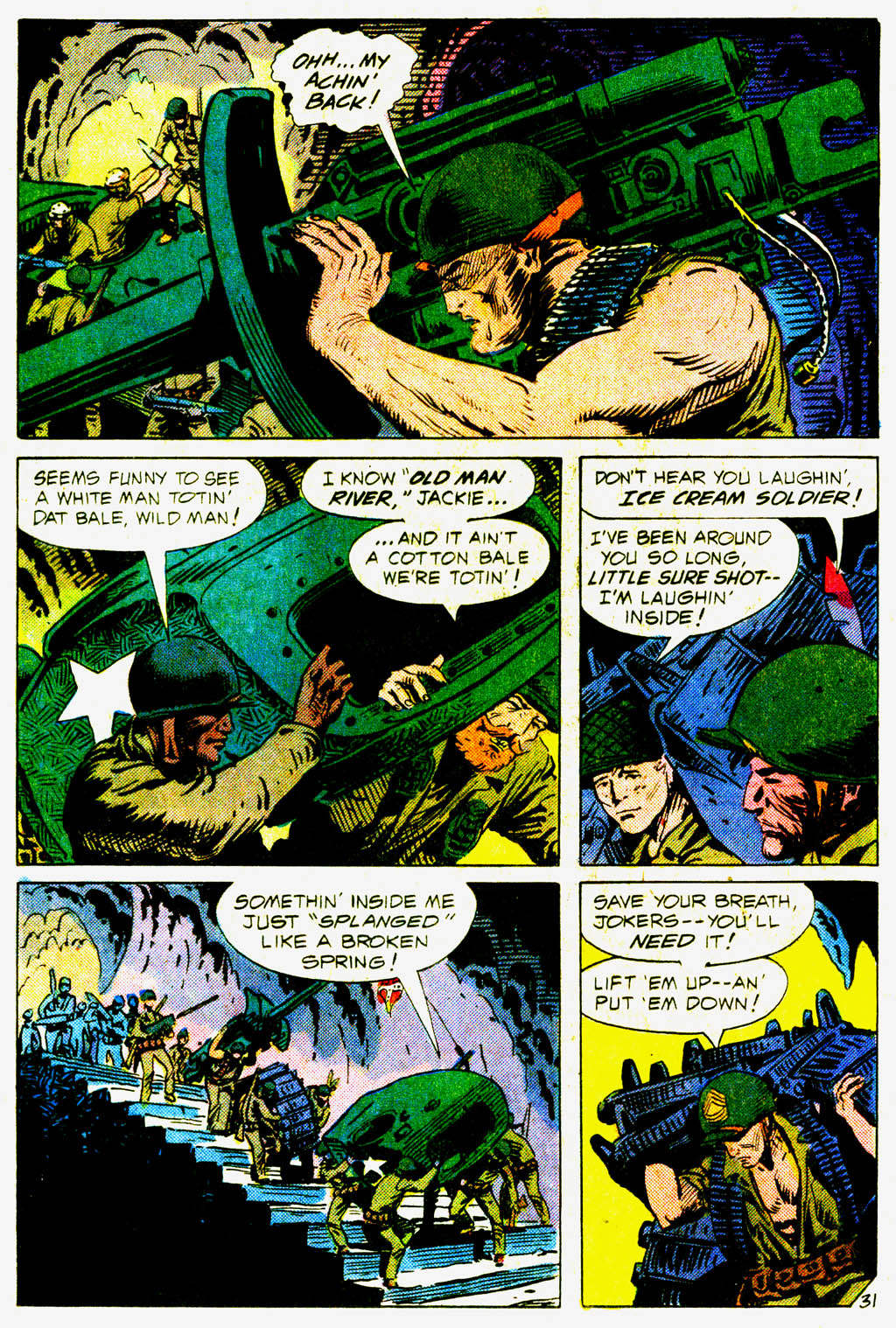 Read online G.I. Combat (1952) comic -  Issue #246 - 35